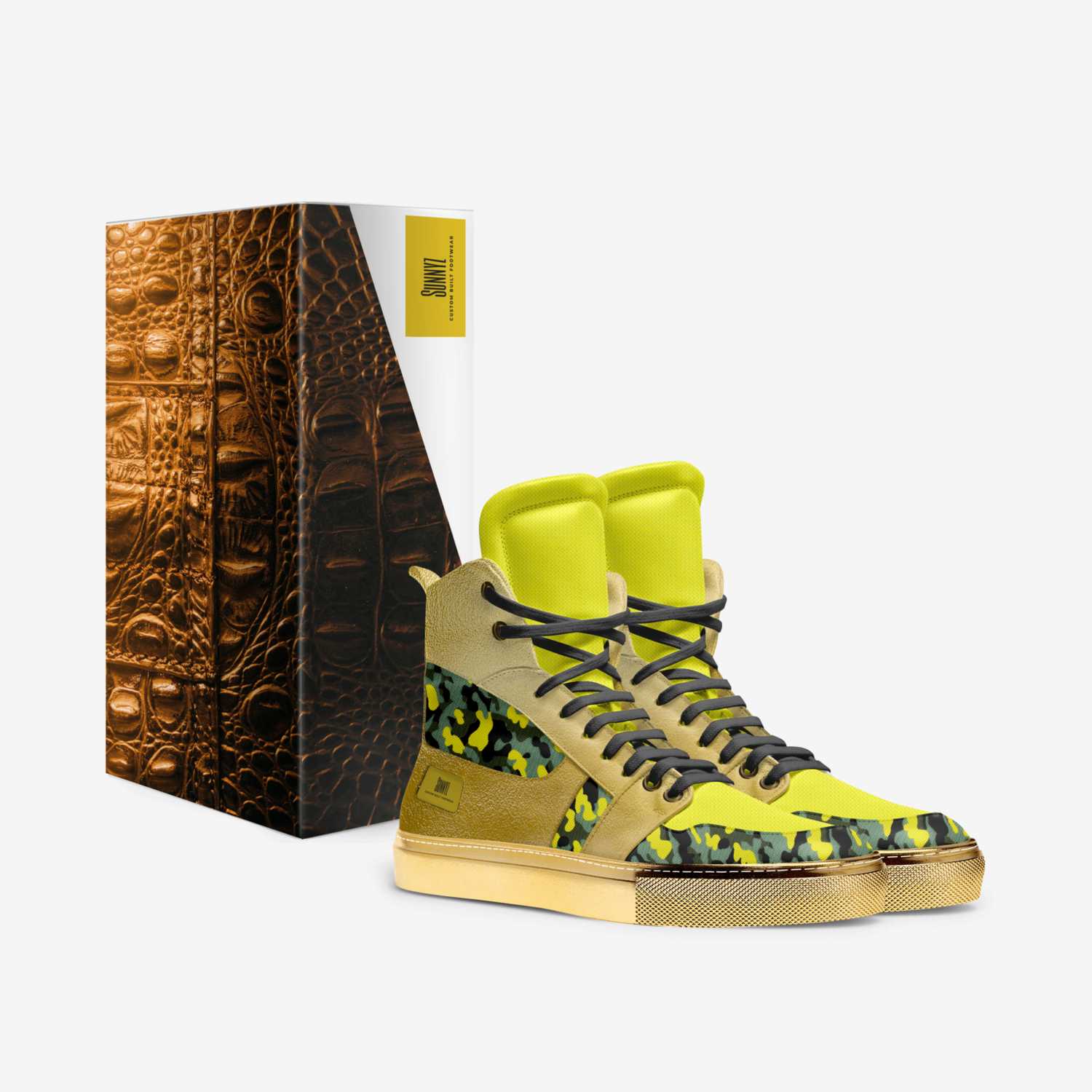 Sunnyz custom made in Italy shoes by Fereca Jancley Footwear | Box view