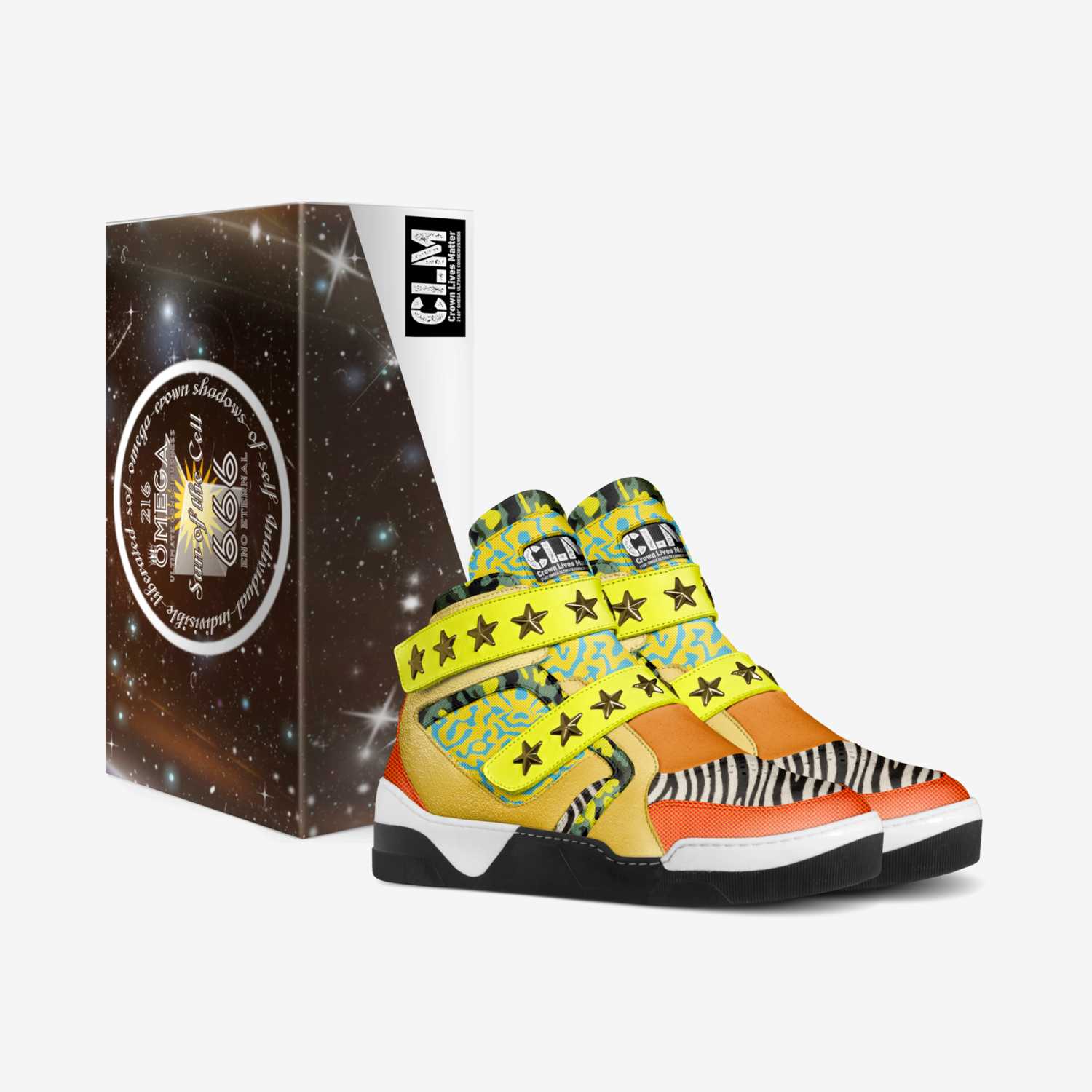 OMEGA SOL custom made in Italy shoes by Redstar Mafia | Box view