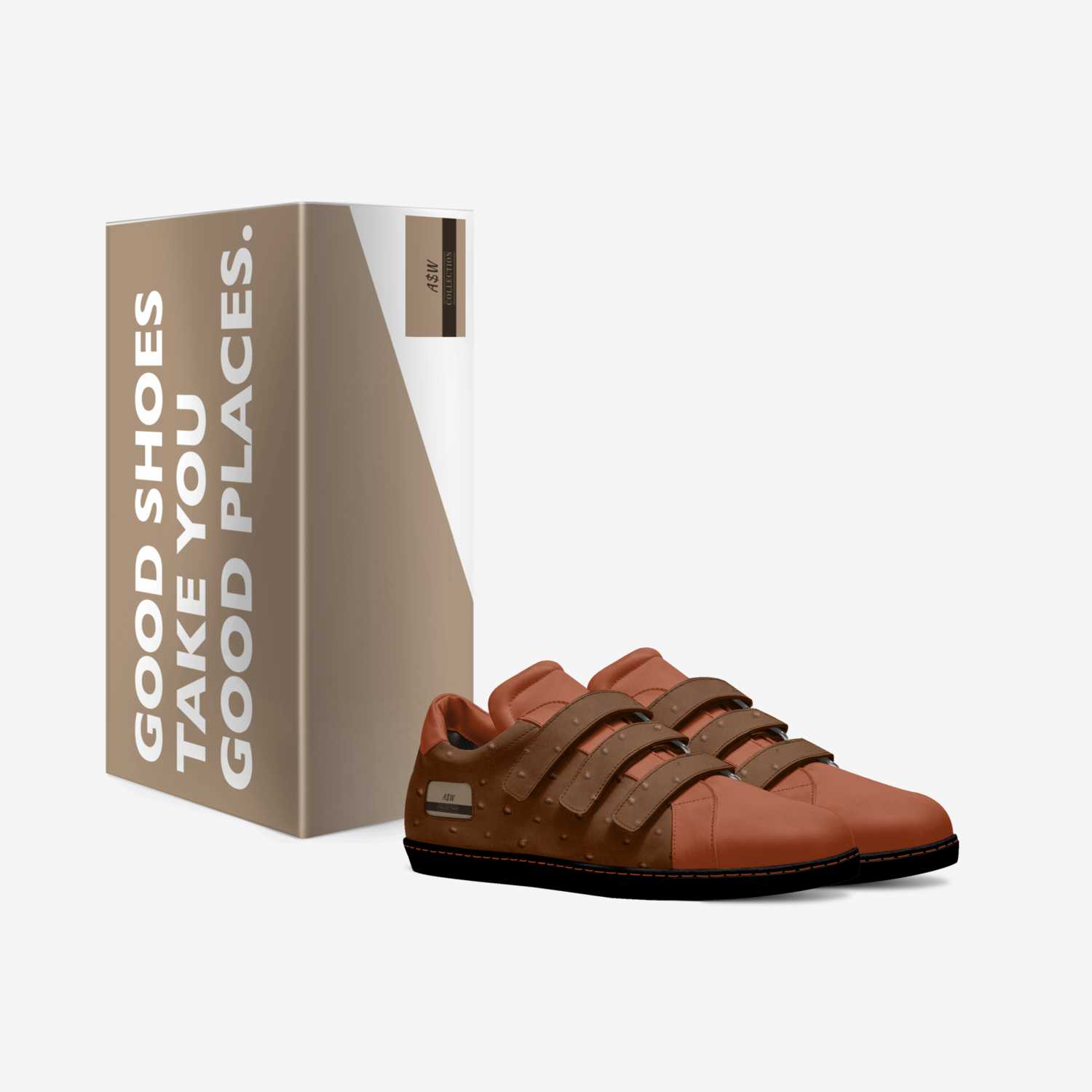 A$W custom made in Italy shoes by Ebony Williams | Box view