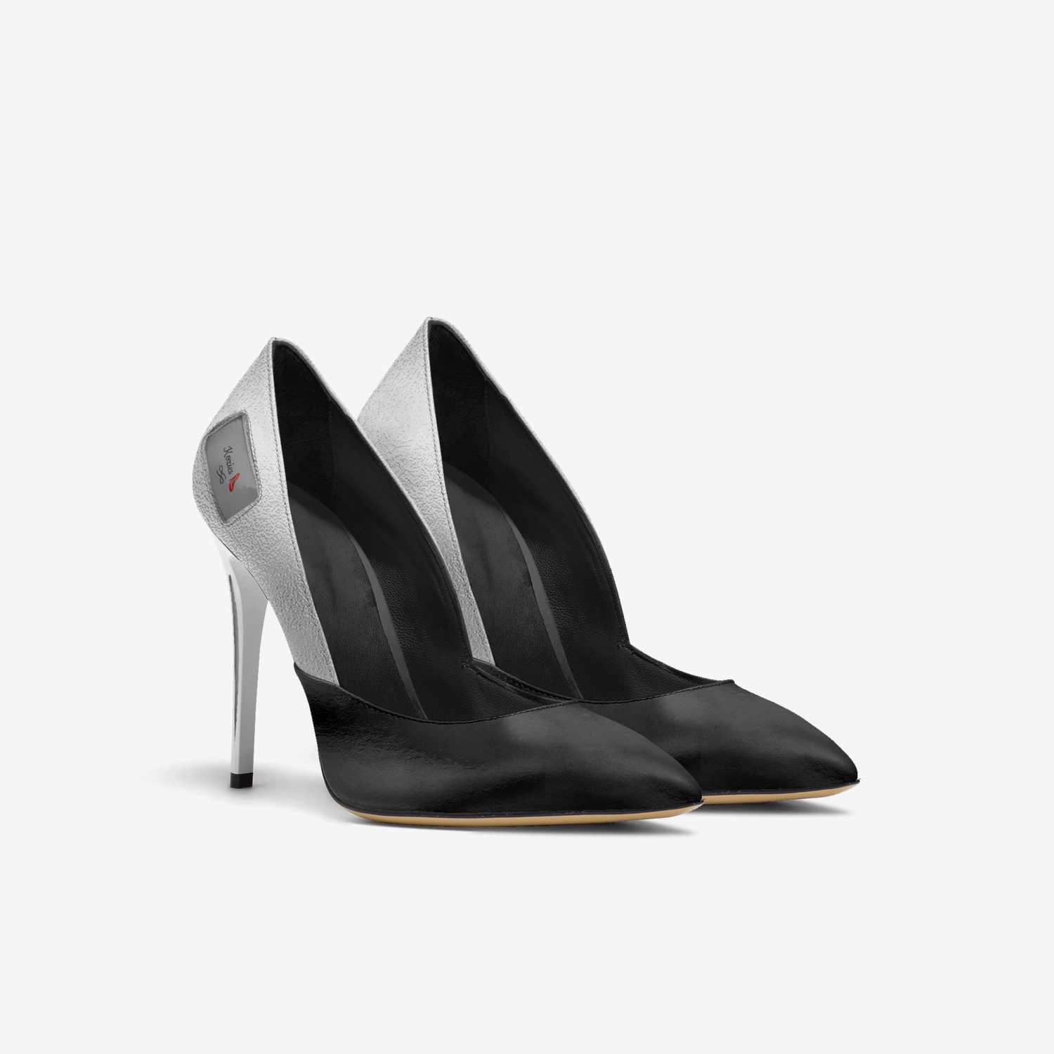Kozies 👠 custom made in Italy shoes by Cozetta Brown | Double view
