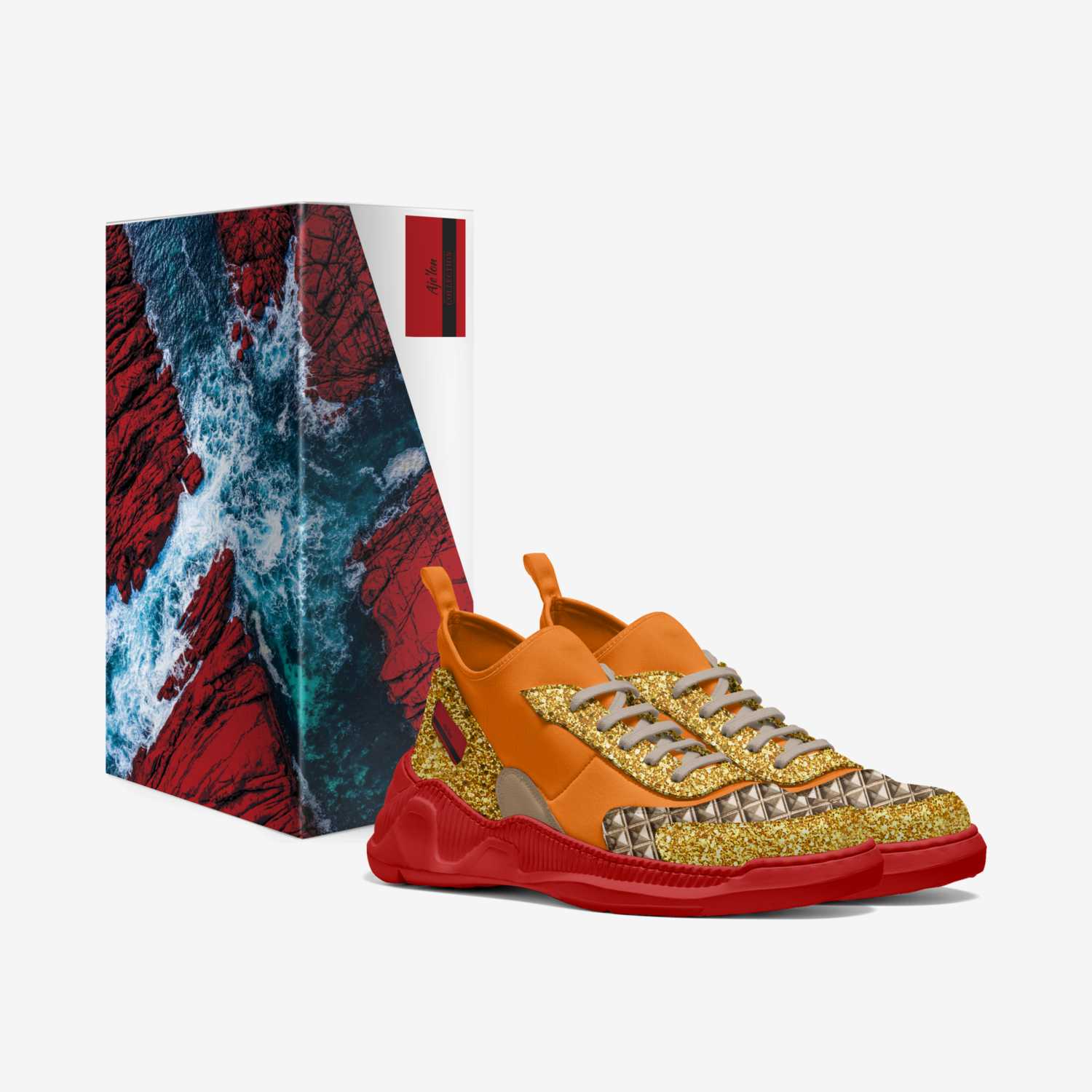 Aje'lon custom made in Italy shoes by Ajel'On Hill | Box view