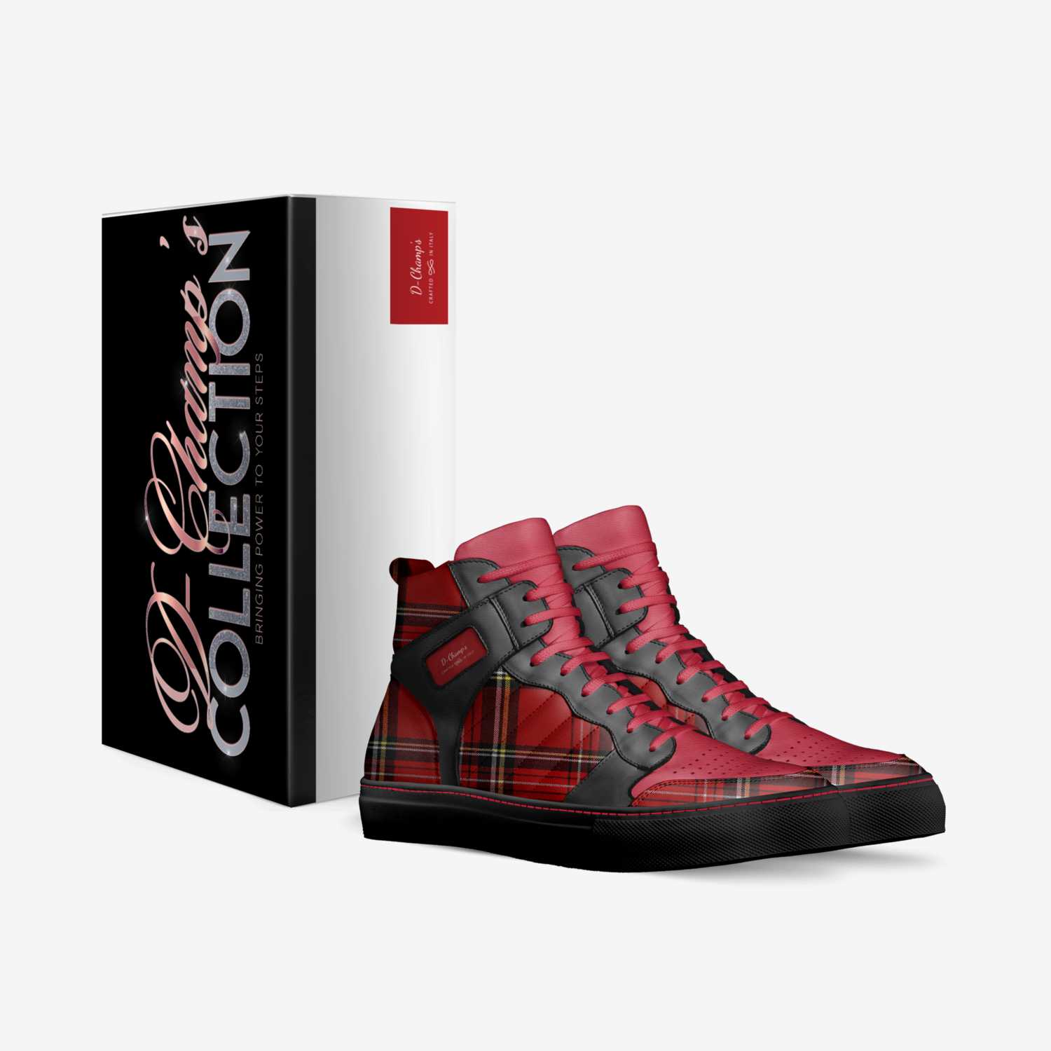 D-Champ’s custom made in Italy shoes by De-borah Champion | Box view
