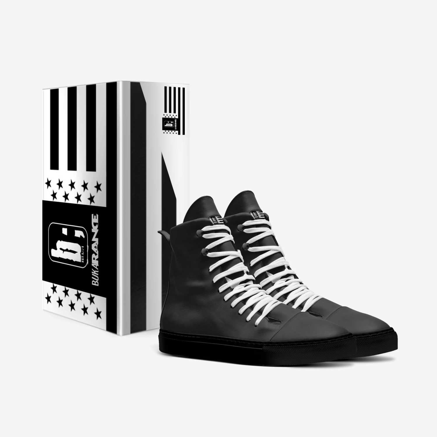 rebel hi custom made in Italy shoes by Cab Cabernet Aficionado Footwear | Box view