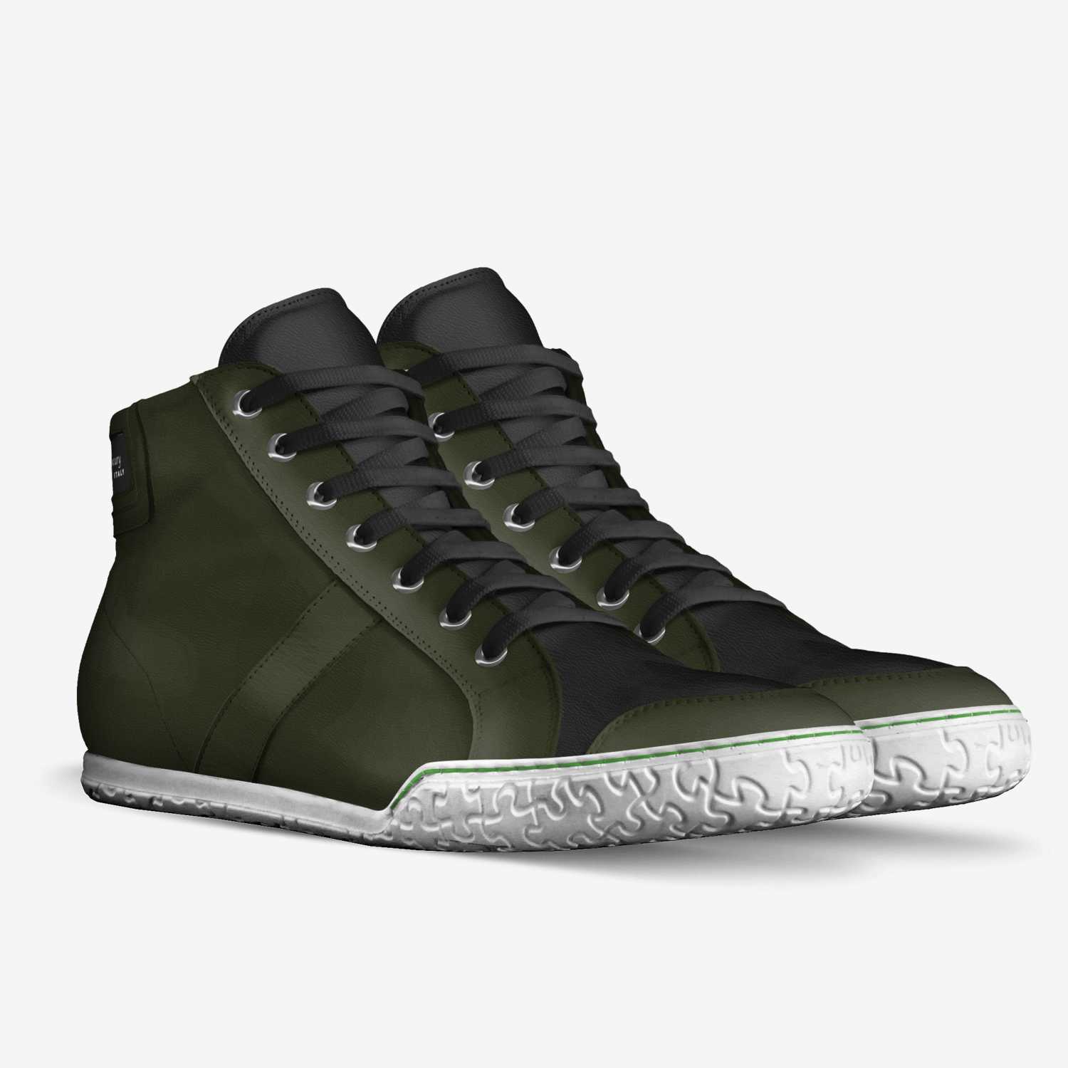 K. T Luxury custom made in Italy shoes by Robyn Scott | Double view