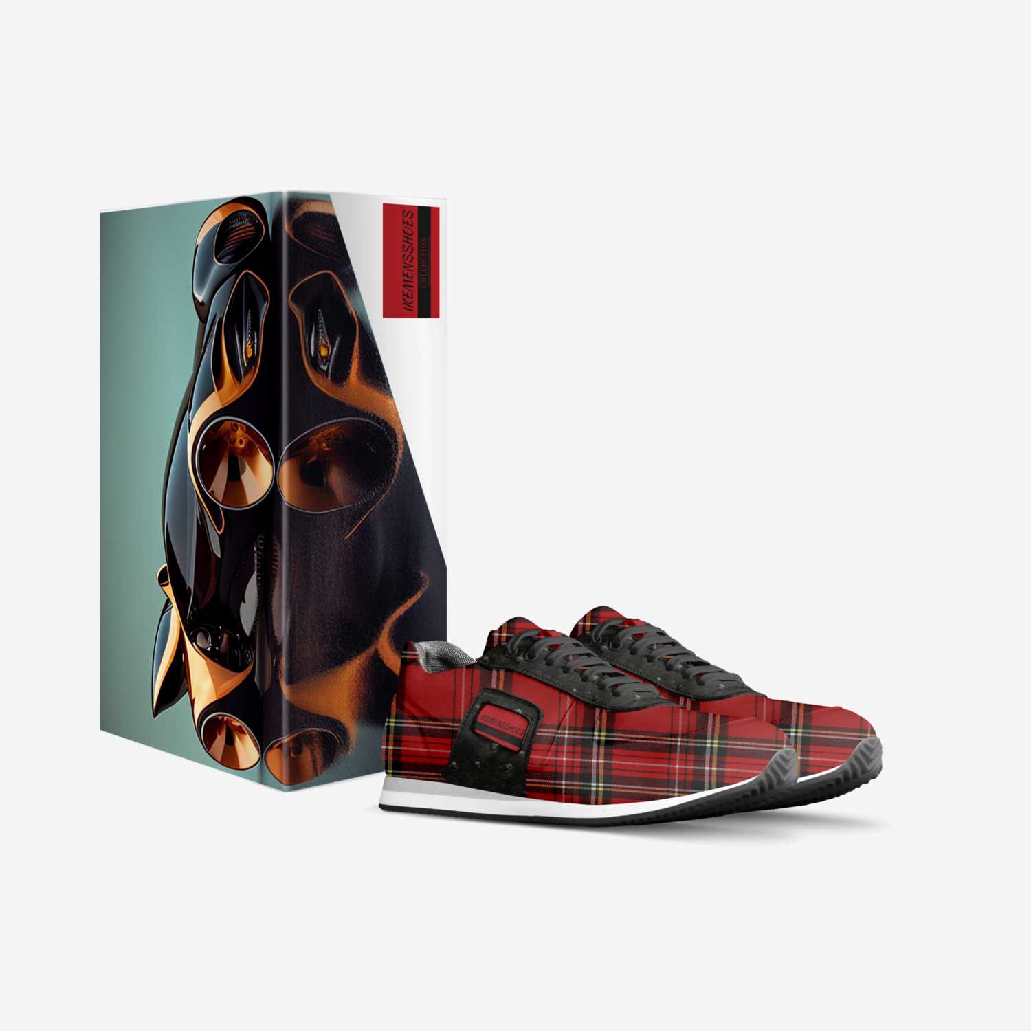 IKEMENSSHOES custom made in Italy shoes by Isaac A Mensah | Box view