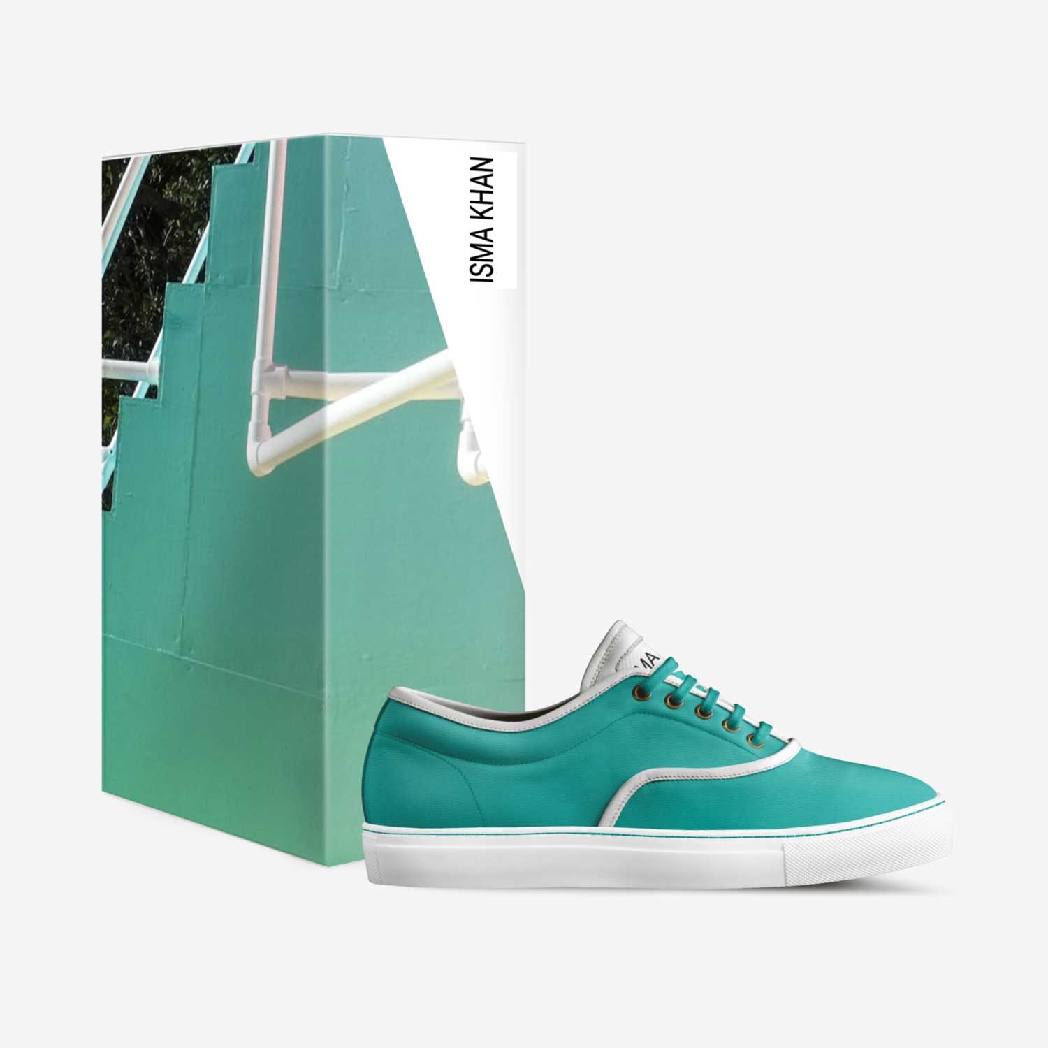 ISMA KHAN custom made in Italy shoes by Fatimah Nur Isma | Box view