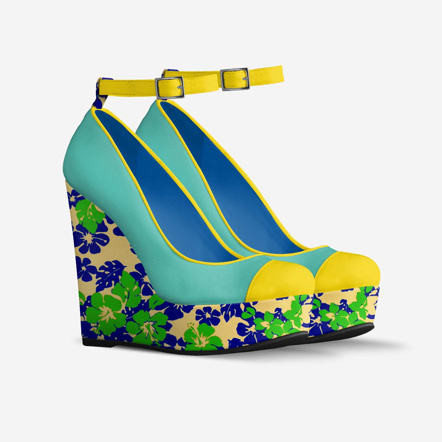 Cataclysmic-Summer custom made in Italy shoes by Gary Fields | Double view
