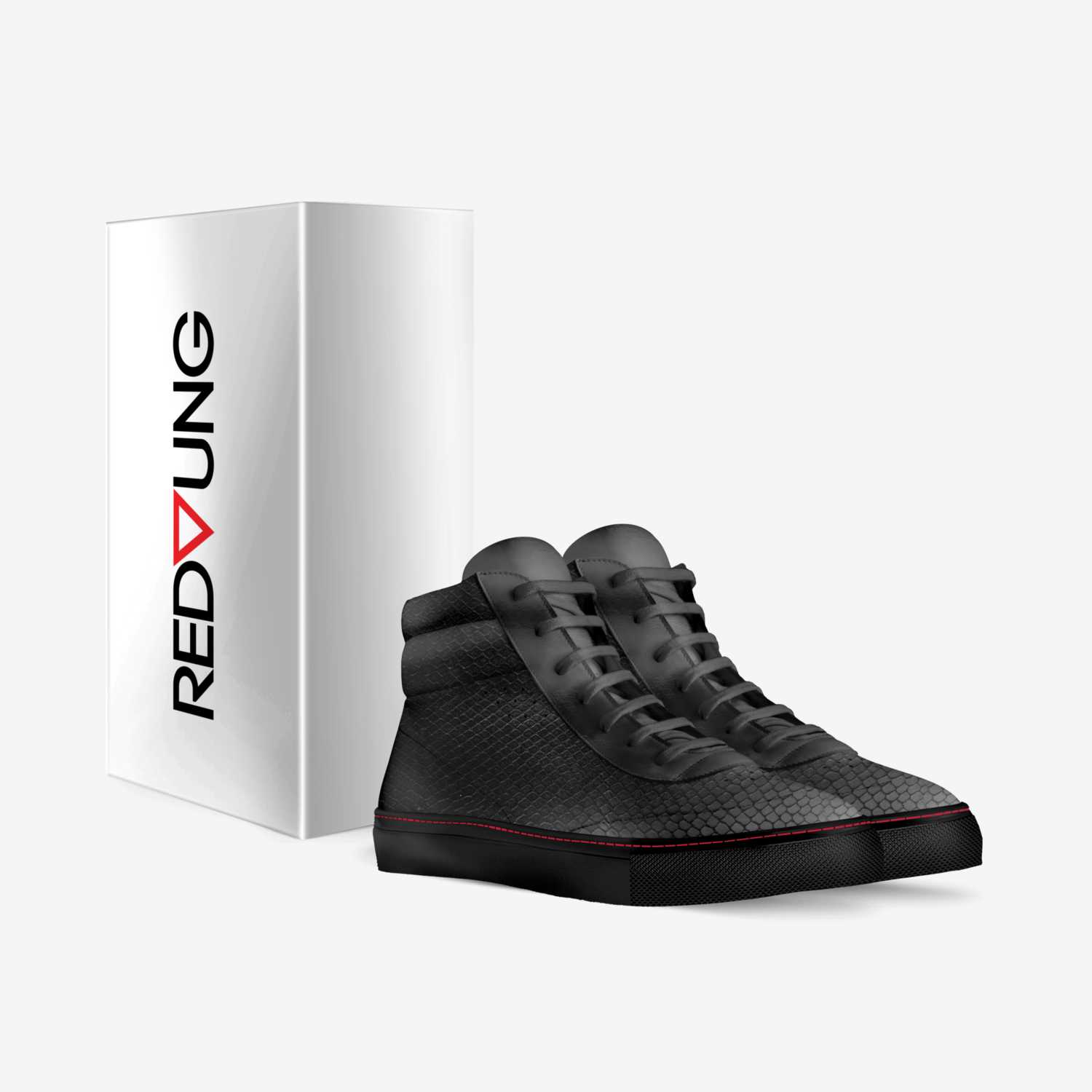 Rogue Red custom made in Italy shoes by Shaughn Angelo | Box view