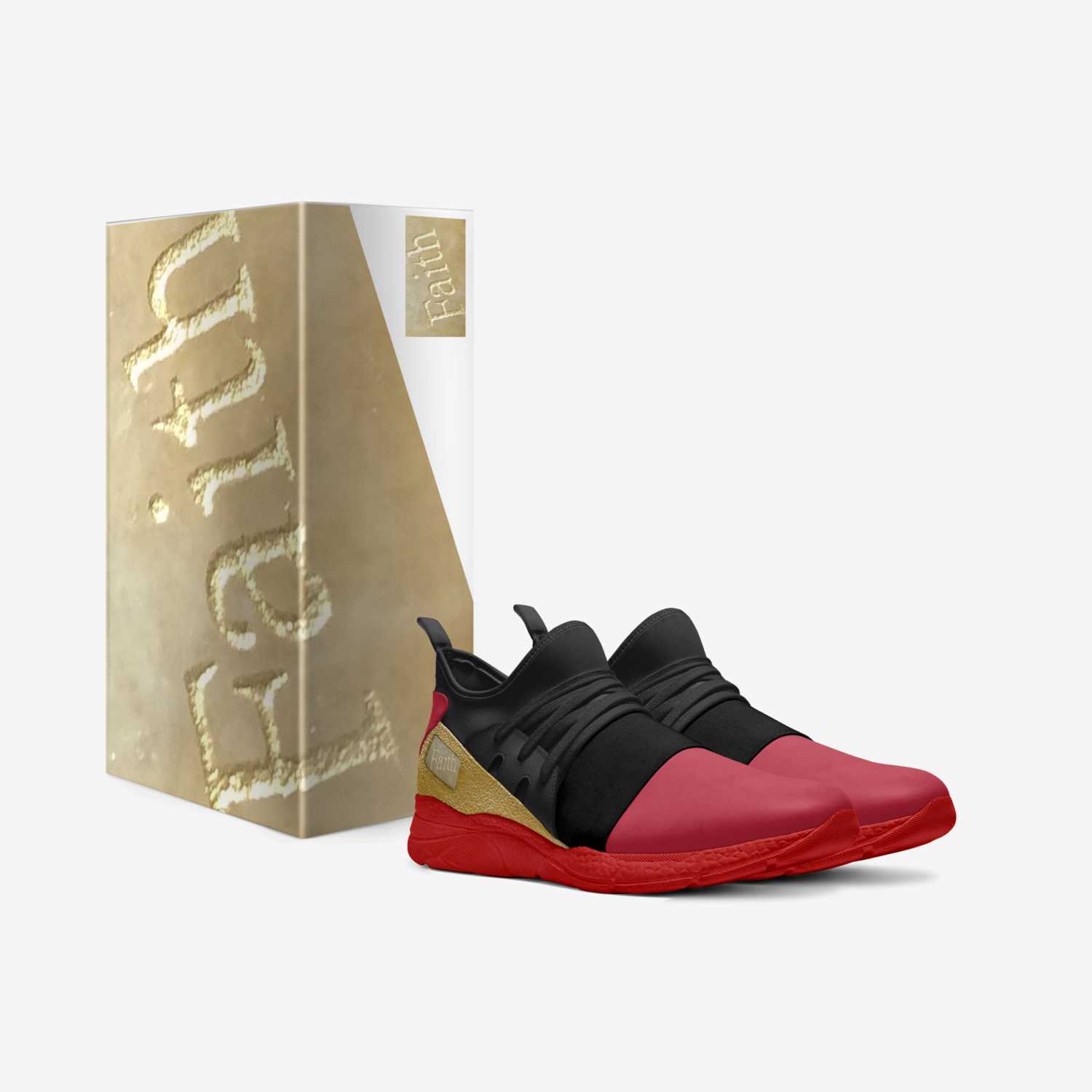 MY FAITH WALK custom made in Italy shoes by Cedric Harris | Box view