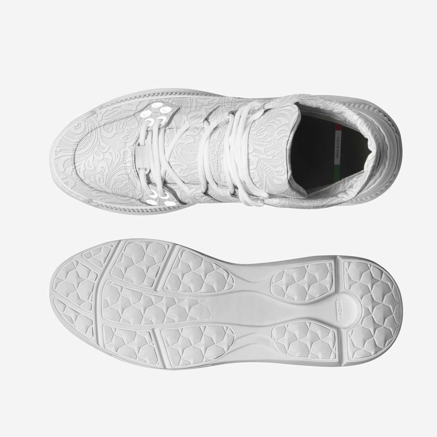 Masterpiece 002 custom made in Italy shoes by Moneyatti Brand | Top view