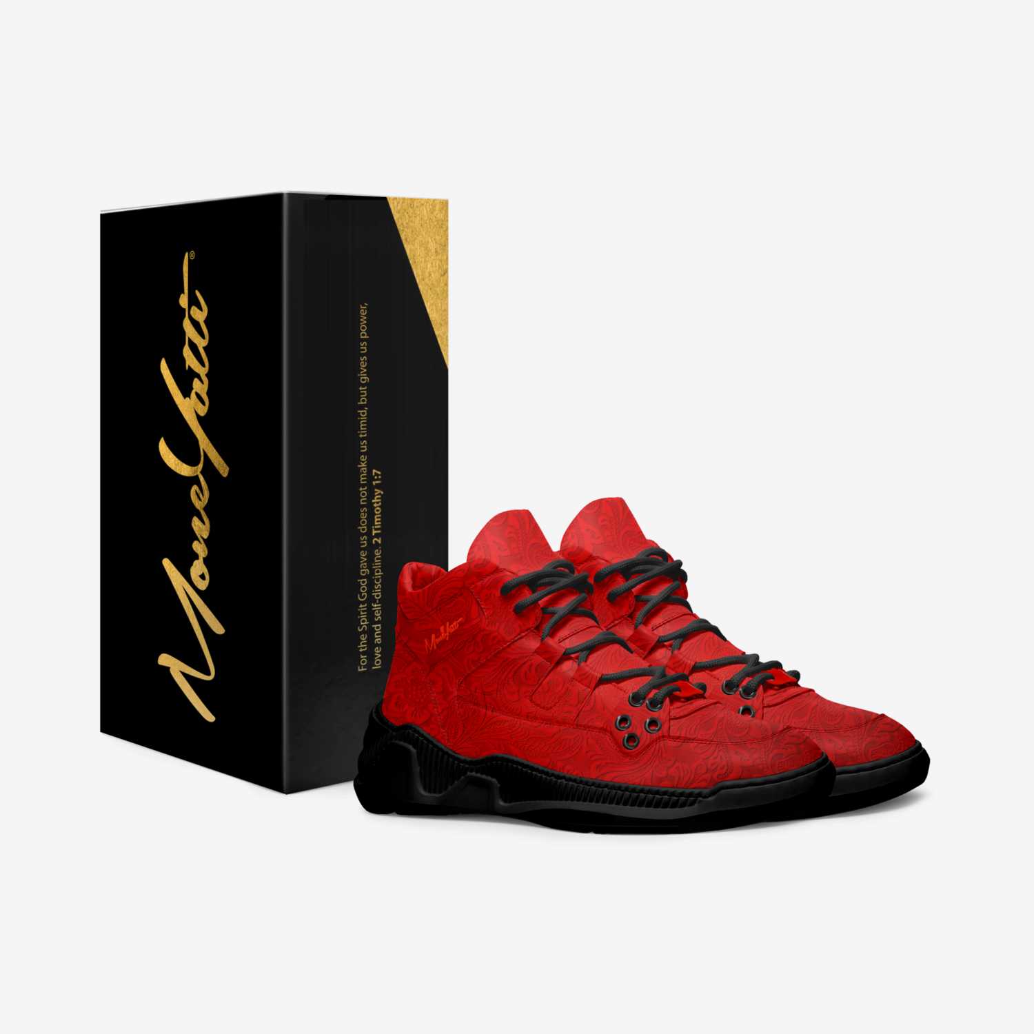 Masterpiece 006 custom made in Italy shoes by Moneyatti Brand | Box view