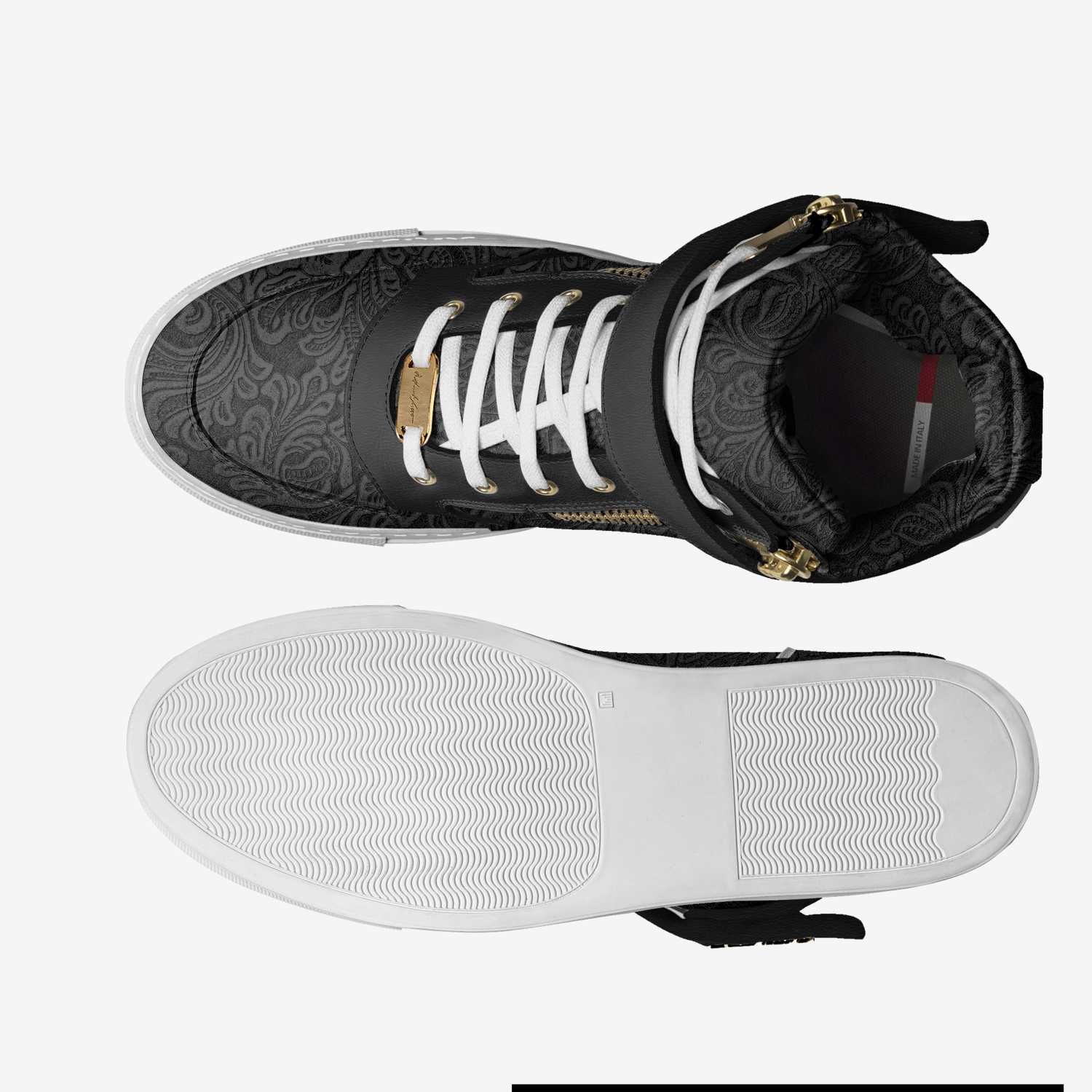 Masterpiece 20 custom made in Italy shoes by Moneyatti Brand | Top view