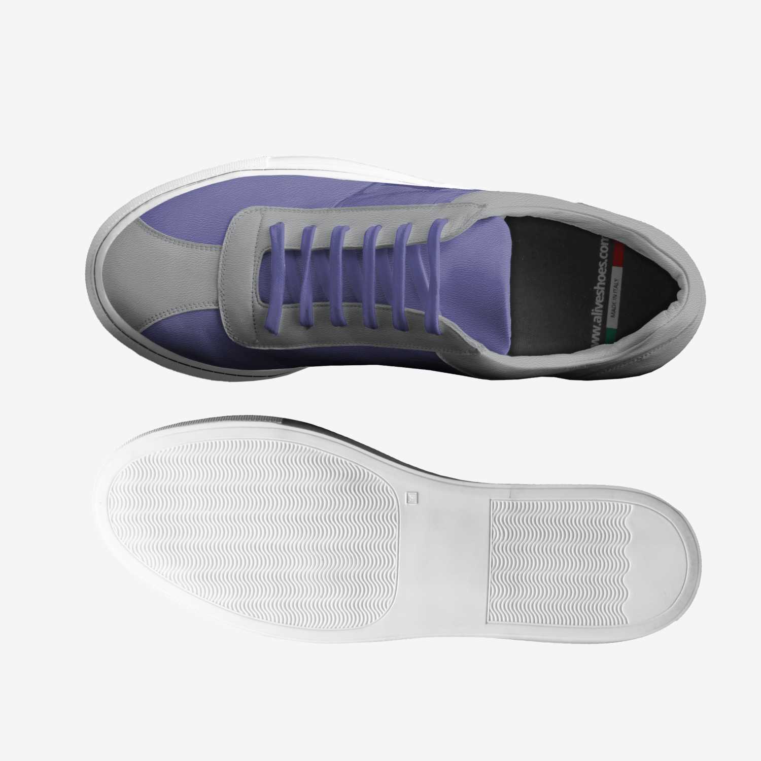 Kk-summer custom made in Italy shoes by Kaylie Hernandez | Top view