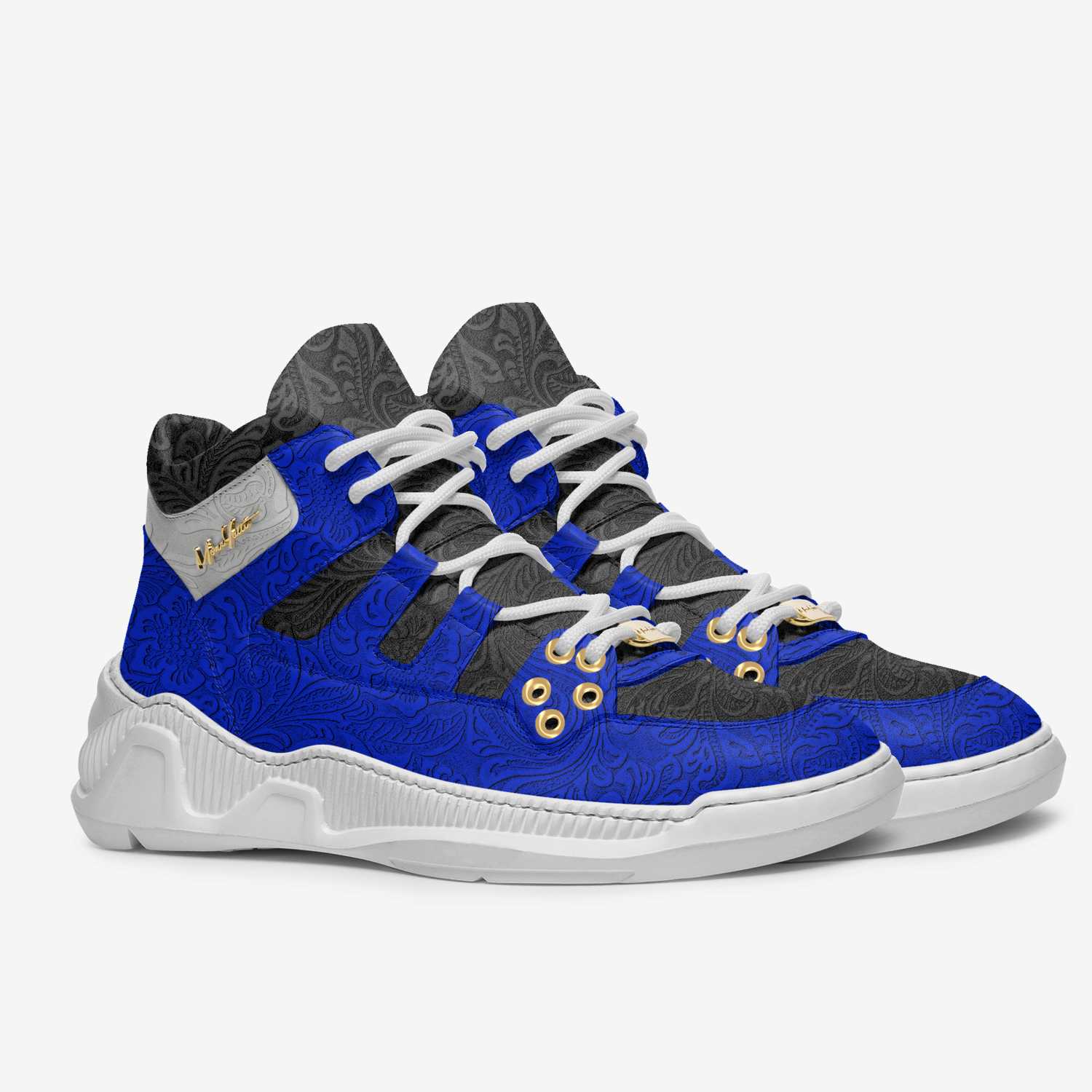 Masterpiece 032 custom made in Italy shoes by Moneyatti Brand | Double view