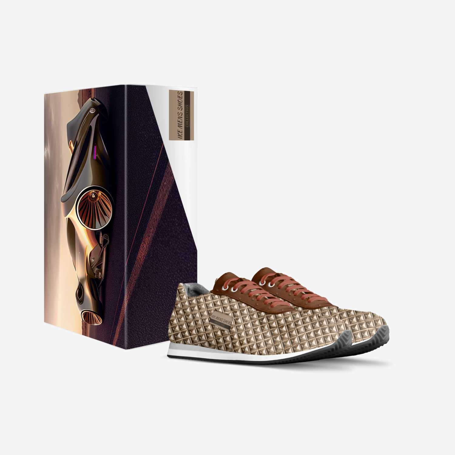 IKE MENS SHOES custom made in Italy shoes by Isaac A Mensah | Box view