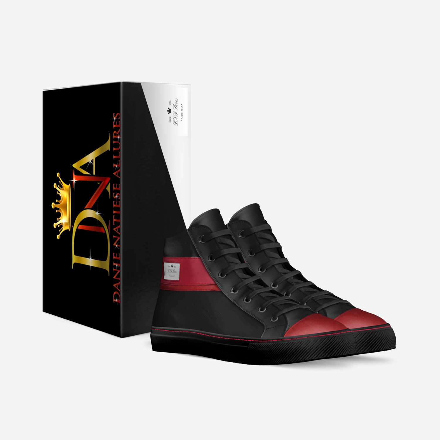 DNA Shoes custom made in Italy shoes by Danielle Natiese Nichols | Box view