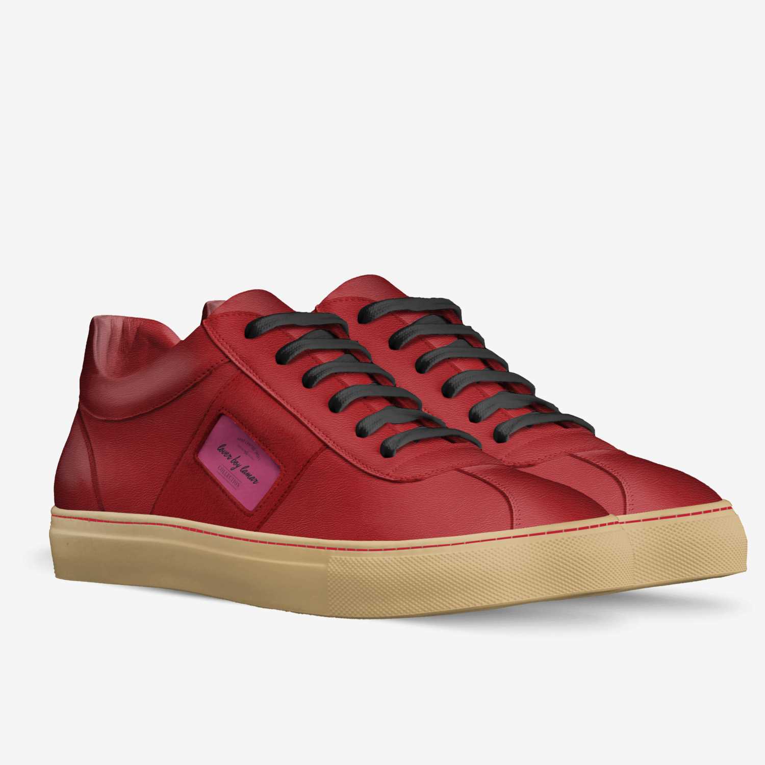 lover boy lamar custom made in Italy shoes by Lamar Bullock | Double view