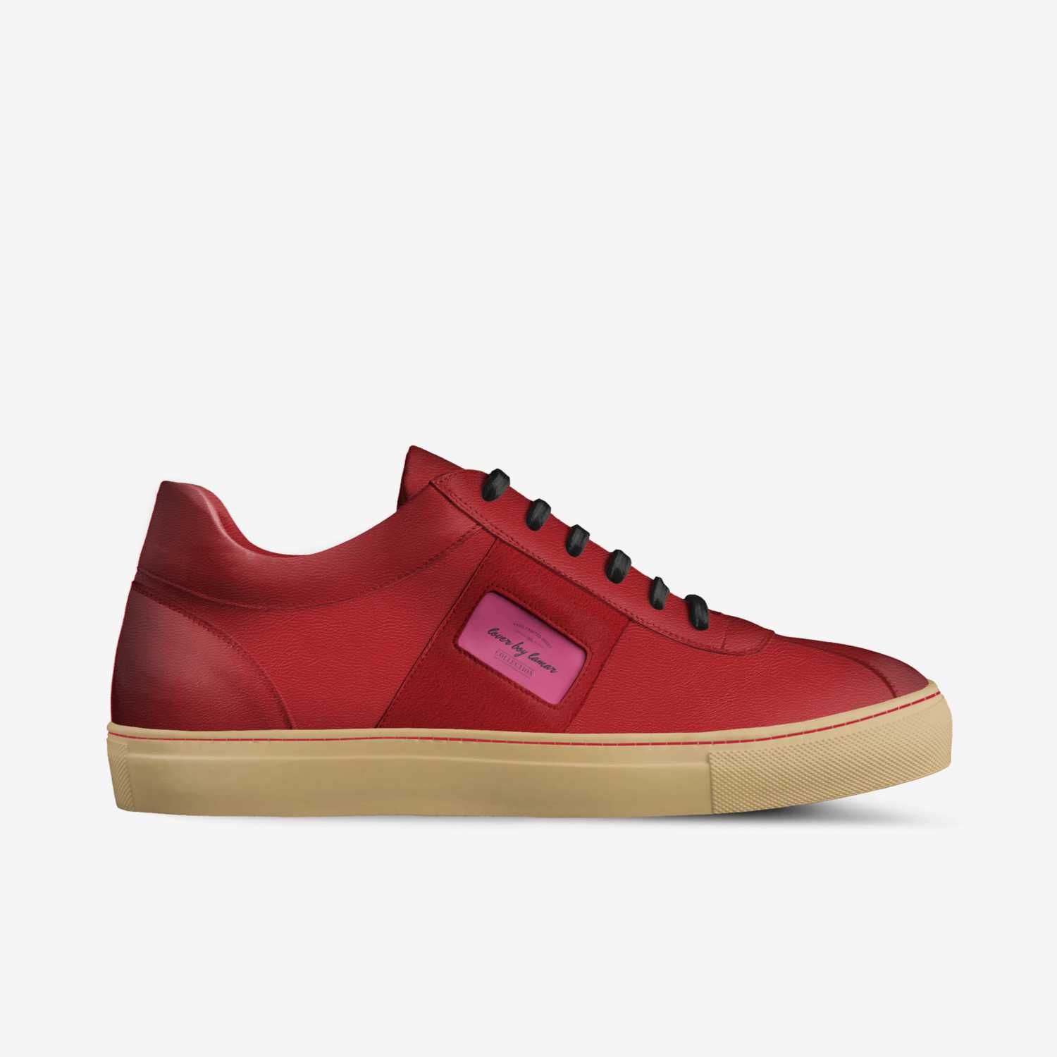 lover boy lamar custom made in Italy shoes by Lamar Bullock | Side view