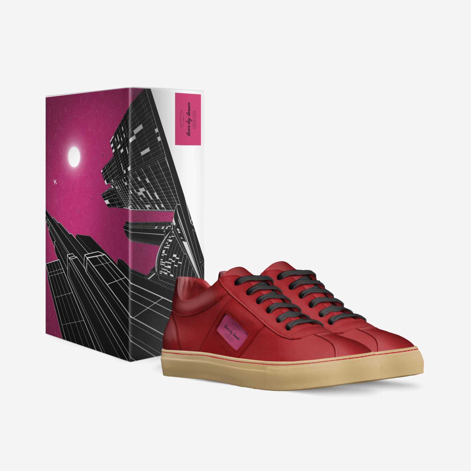 lover boy lamar custom made in Italy shoes by Lamar Bullock | Box view