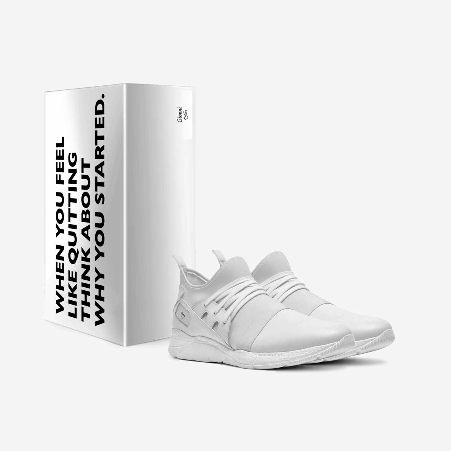 Gio Walk custom made in Italy shoes by Gionni- Pierre Rouchon | Box view