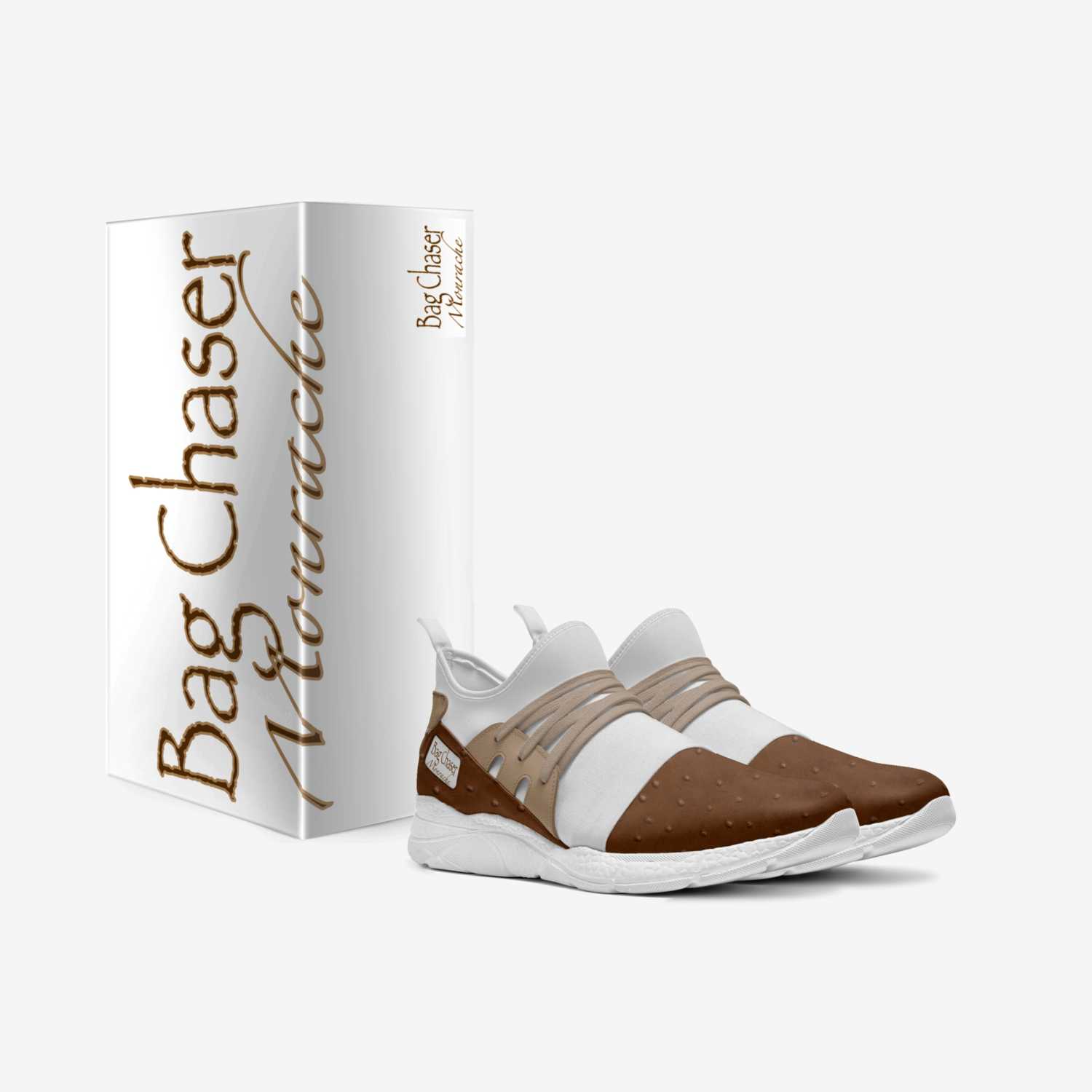 Monrache Hennessy  custom made in Italy shoes by Bag Chaser Clothing Brand | Box view