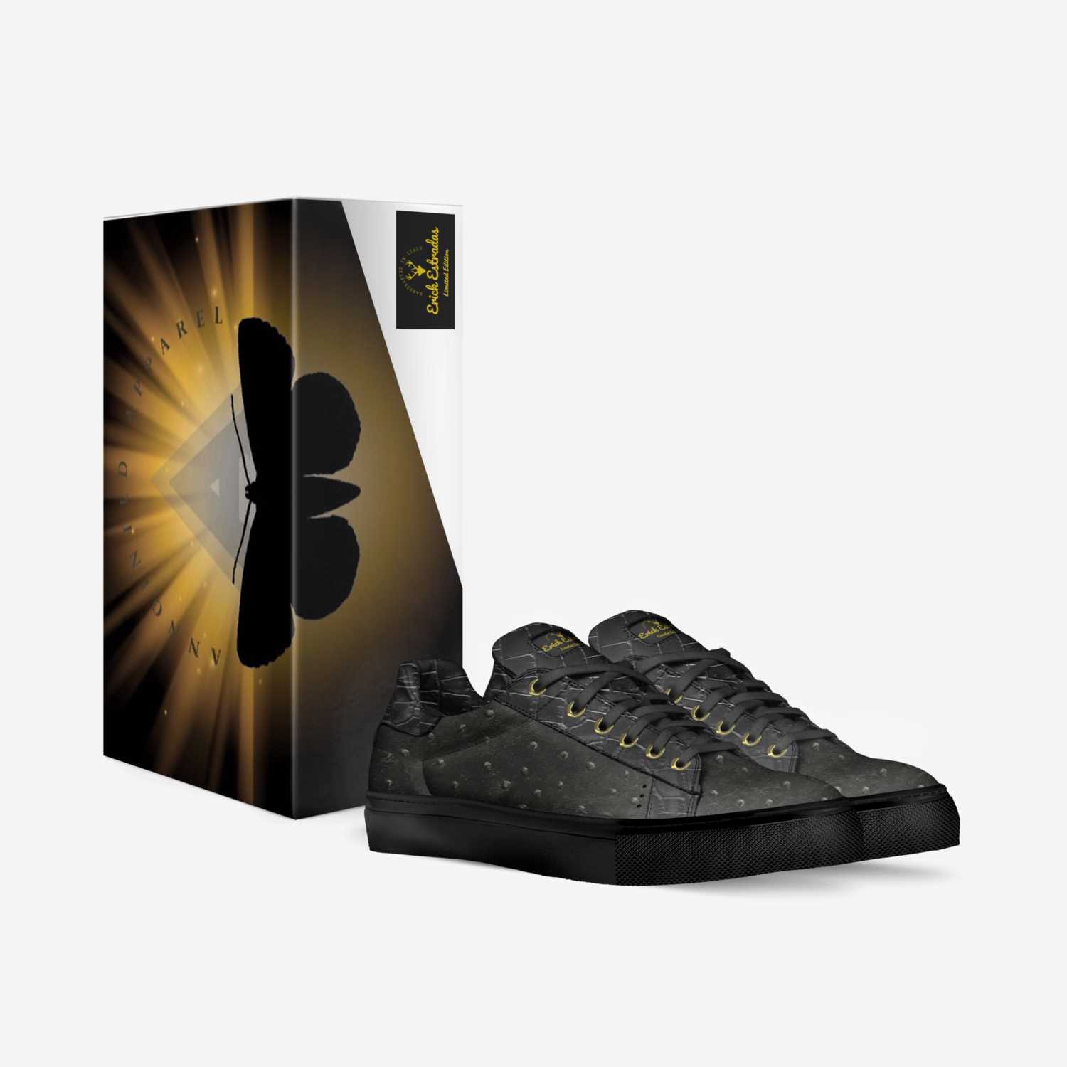 Erick Estradas custom made in Italy shoes by Erick Smith | Box view
