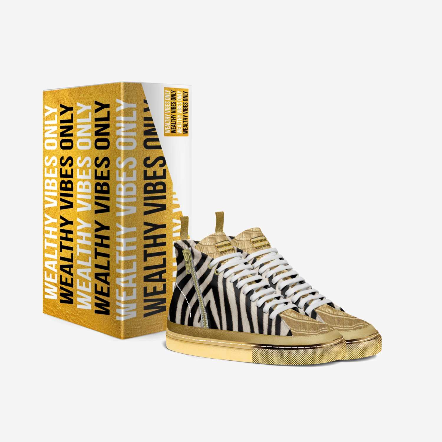 WEALTHY VIBES LUX custom made in Italy shoes by Wealthy Vibes | Box view