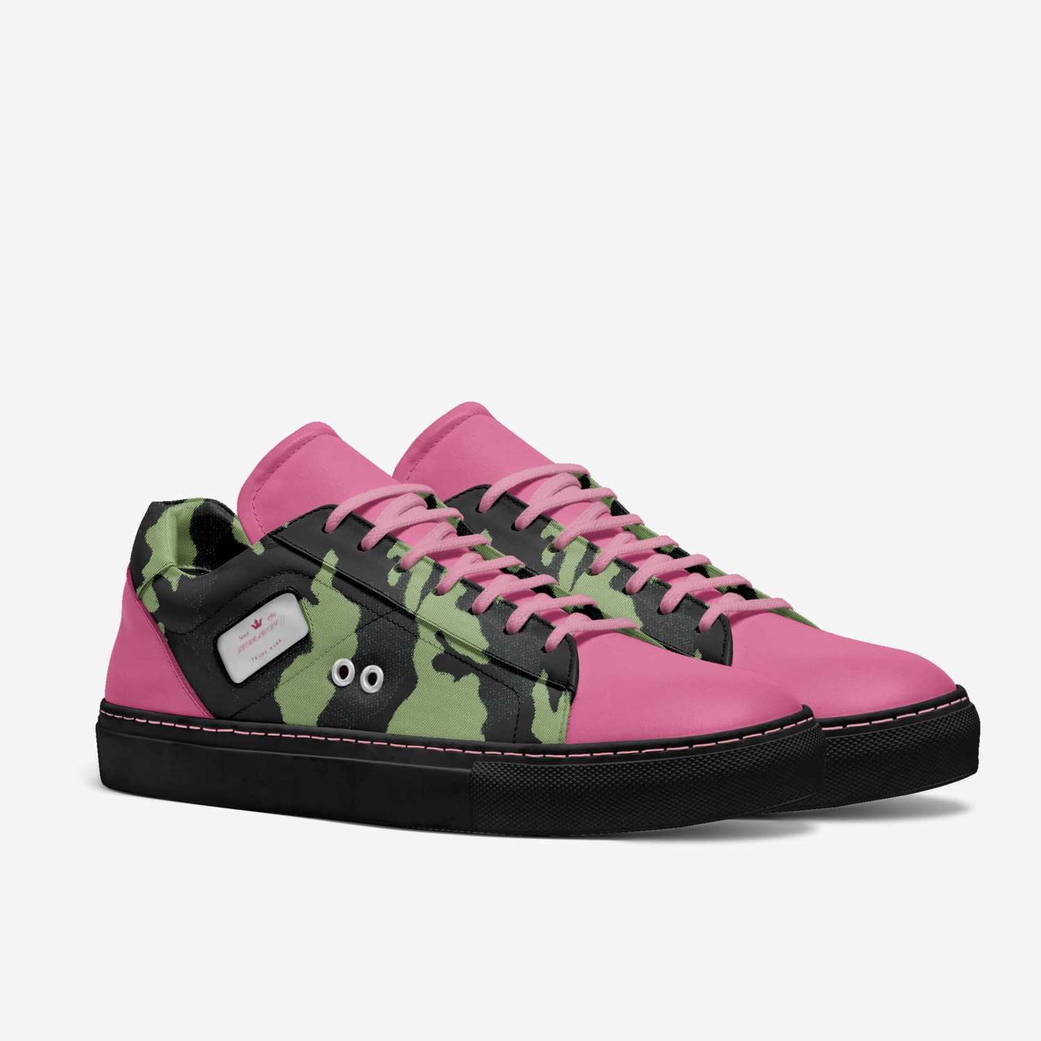 BCOURAGEOUS || custom made in Italy shoes by Belinda Salley | Double view