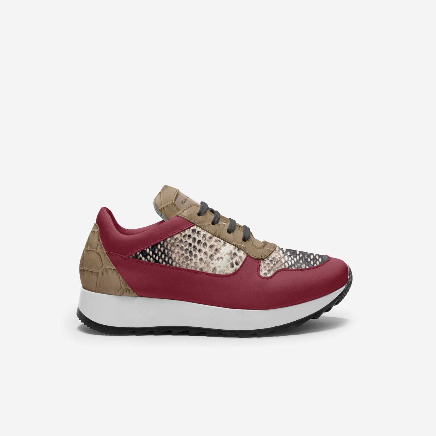 Miss Classy Style' custom made in Italy shoes by Marcie Taylor | Side view