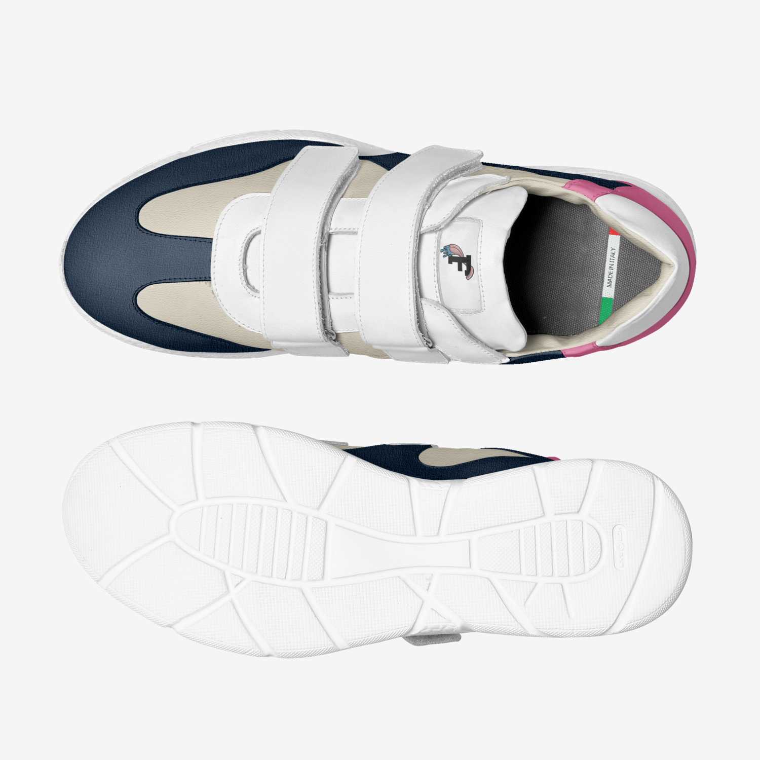 YFB custom made in Italy shoes by Brandon Scott Brown | Top view