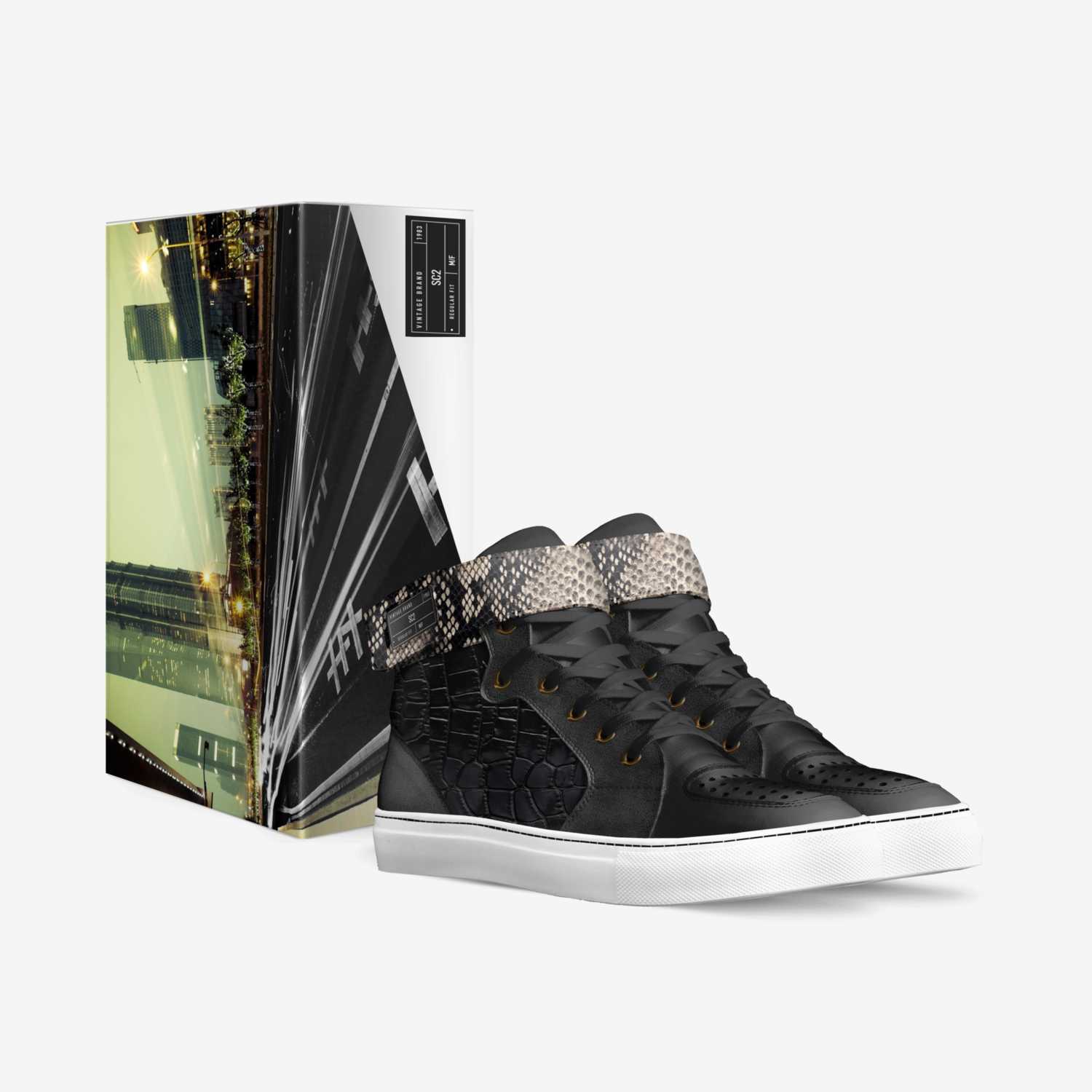 SC2 custom made in Italy shoes by Gavino Nishio | Box view