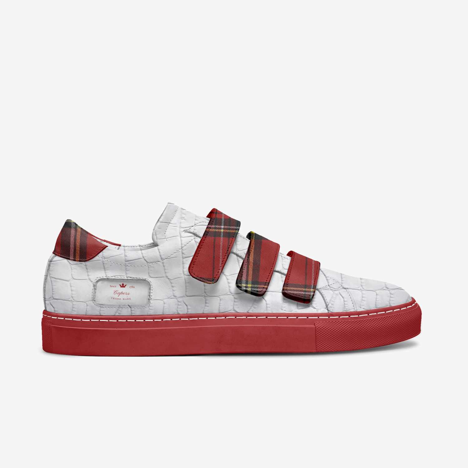 Electric  custom made in Italy shoes by Zieme Capers | Side view