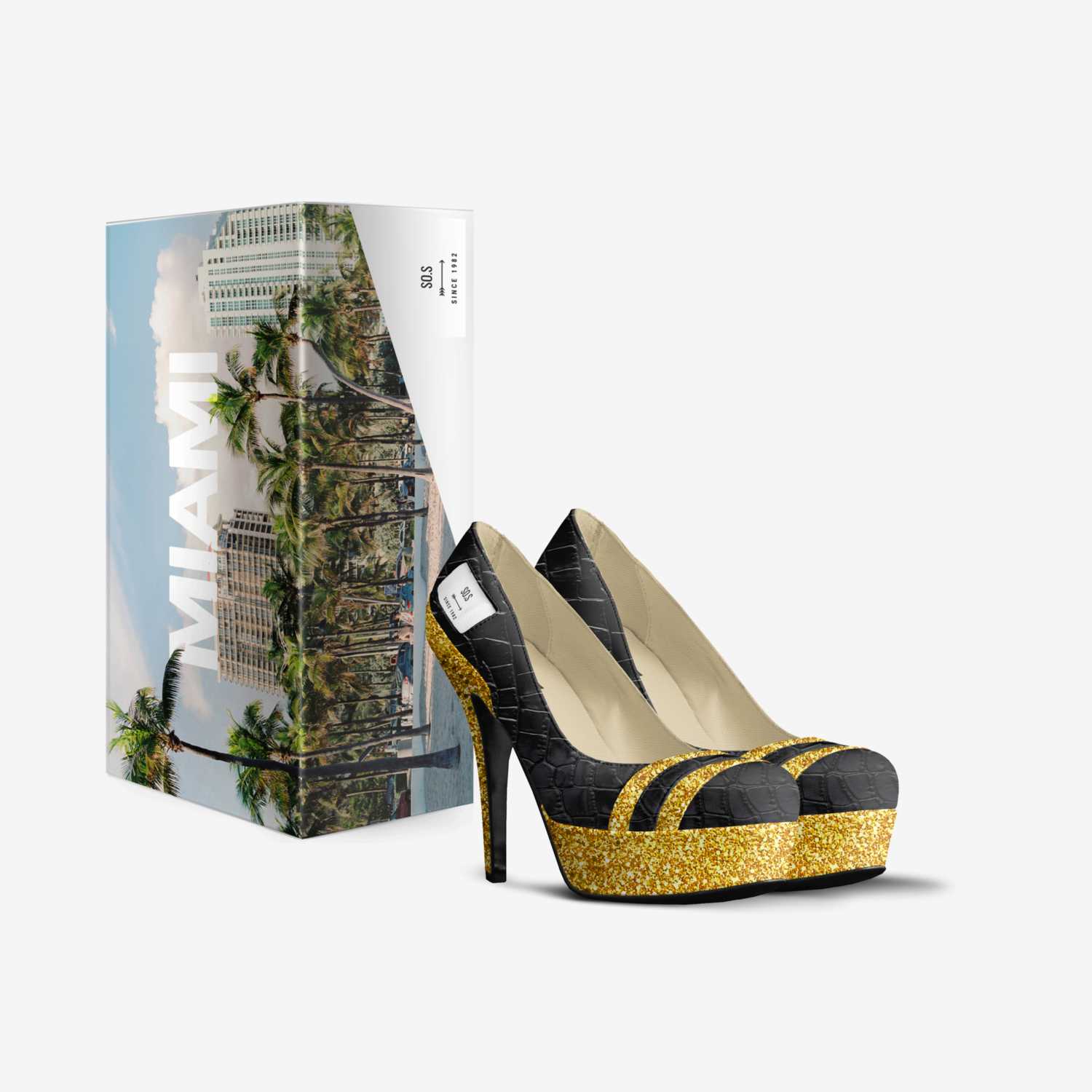 SO.S custom made in Italy shoes by Soraya Scarano | Box view