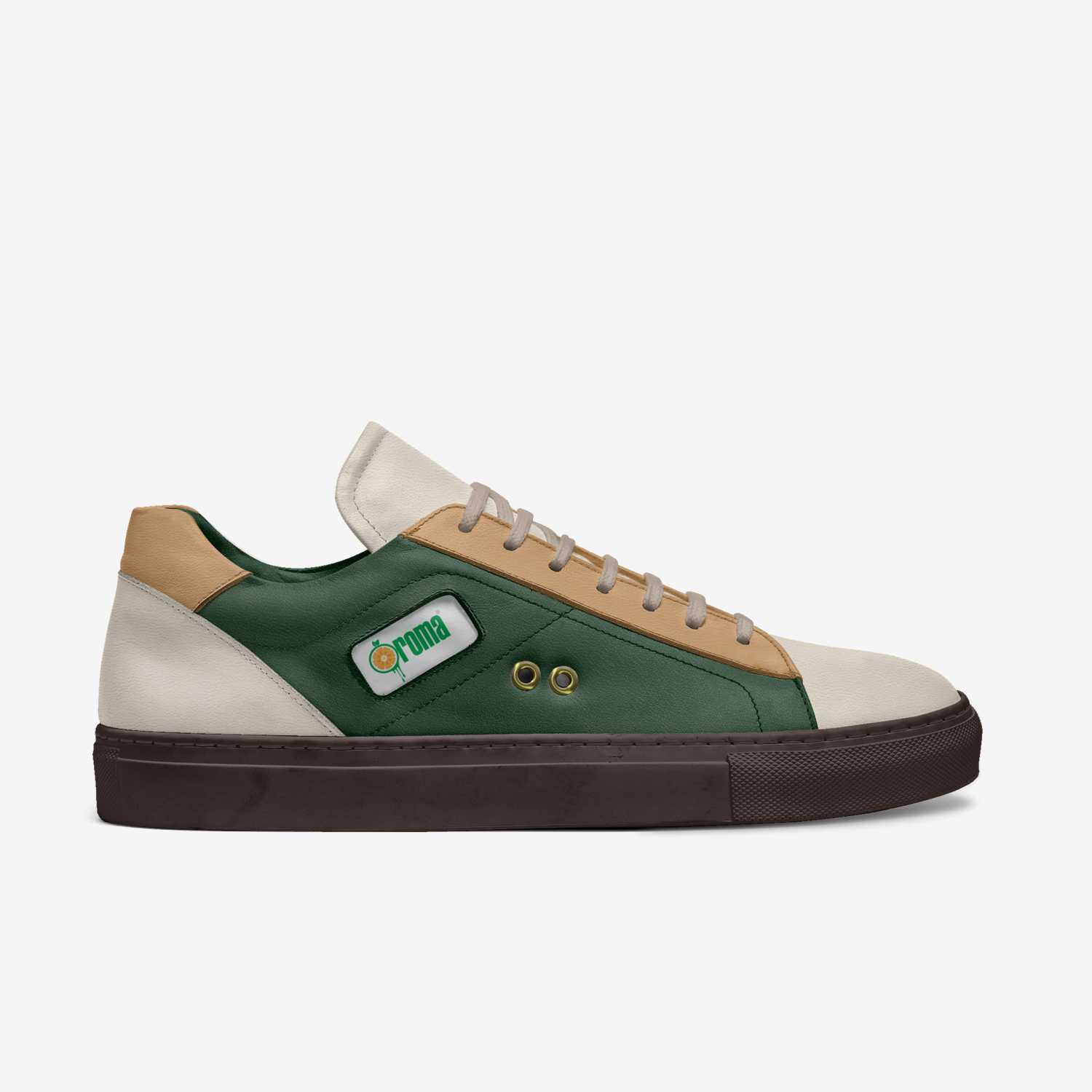 Oroma  custom made in Italy shoes by Chioma Malvis Johnbank | Side view