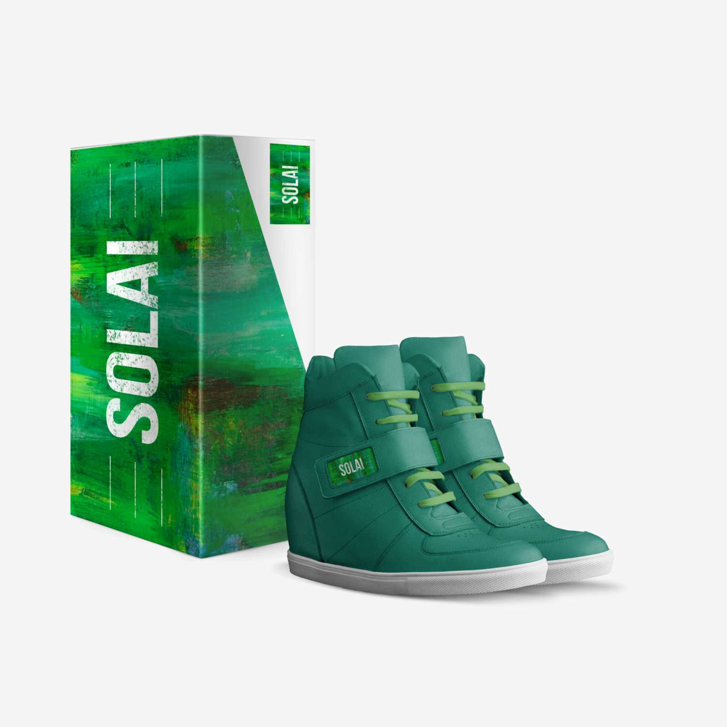 SOLAI custom made in Italy shoes by Shauntay Stewart | Box view