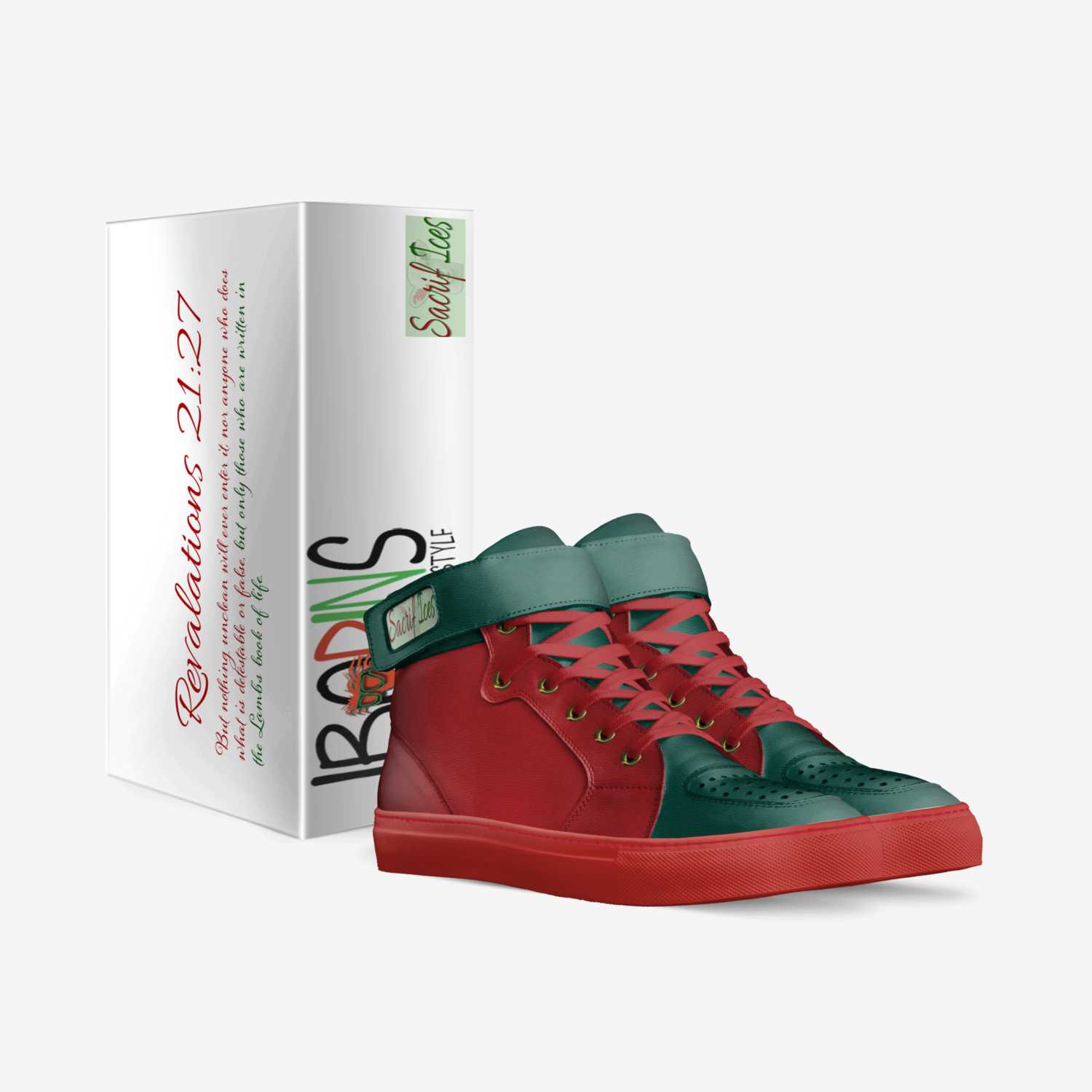 Sacrif Ices custom made in Italy shoes by Antoine Walker | Box view