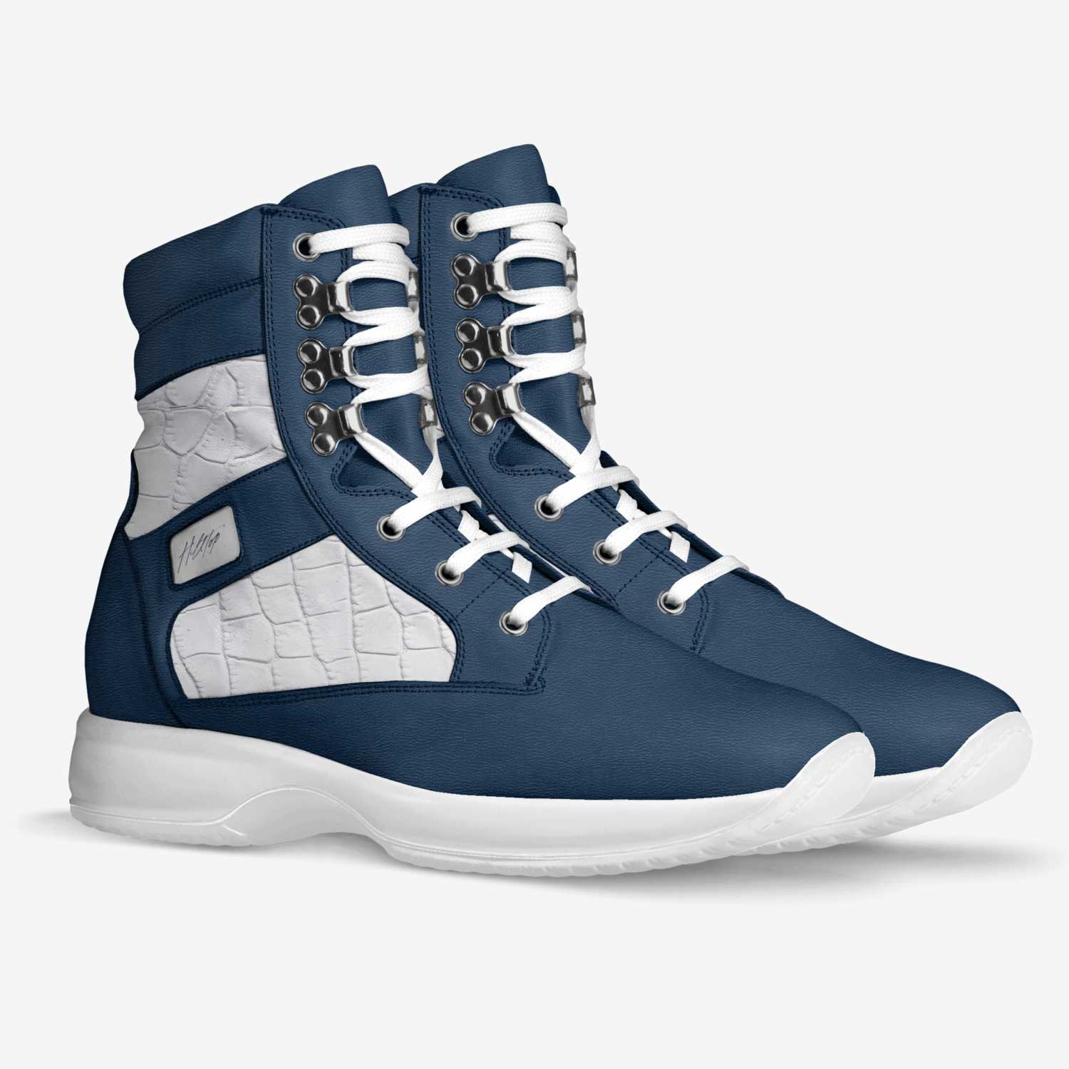 HillTop Boots custom made in Italy shoes by Roderick Ware | Double view