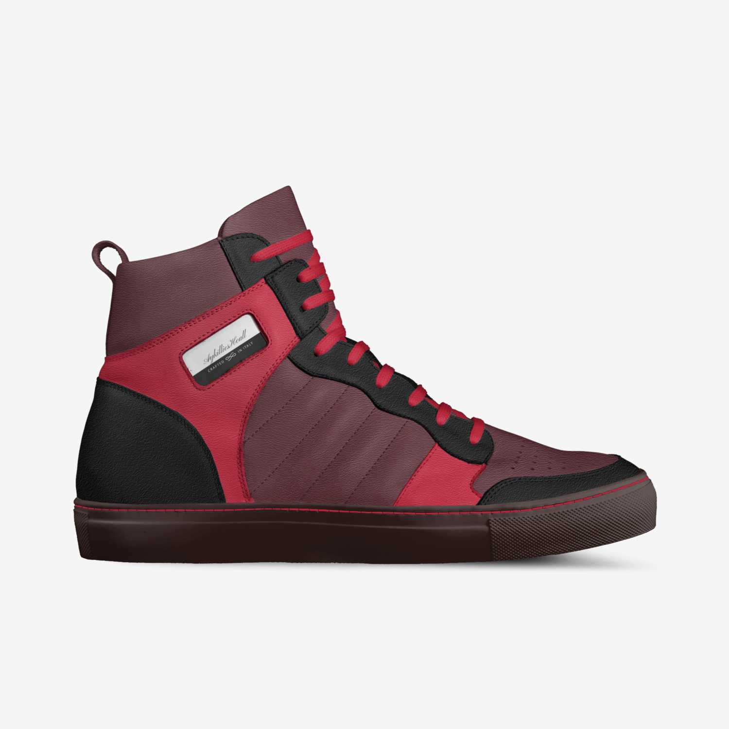 AykilliesHeall custom made in Italy shoes by Terrance Jackson | Side view