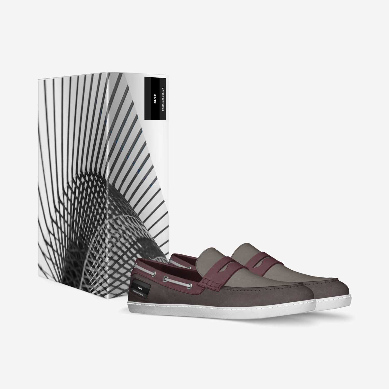 Slyz custom made in Italy shoes by Fereca Jancley Footwear | Box view
