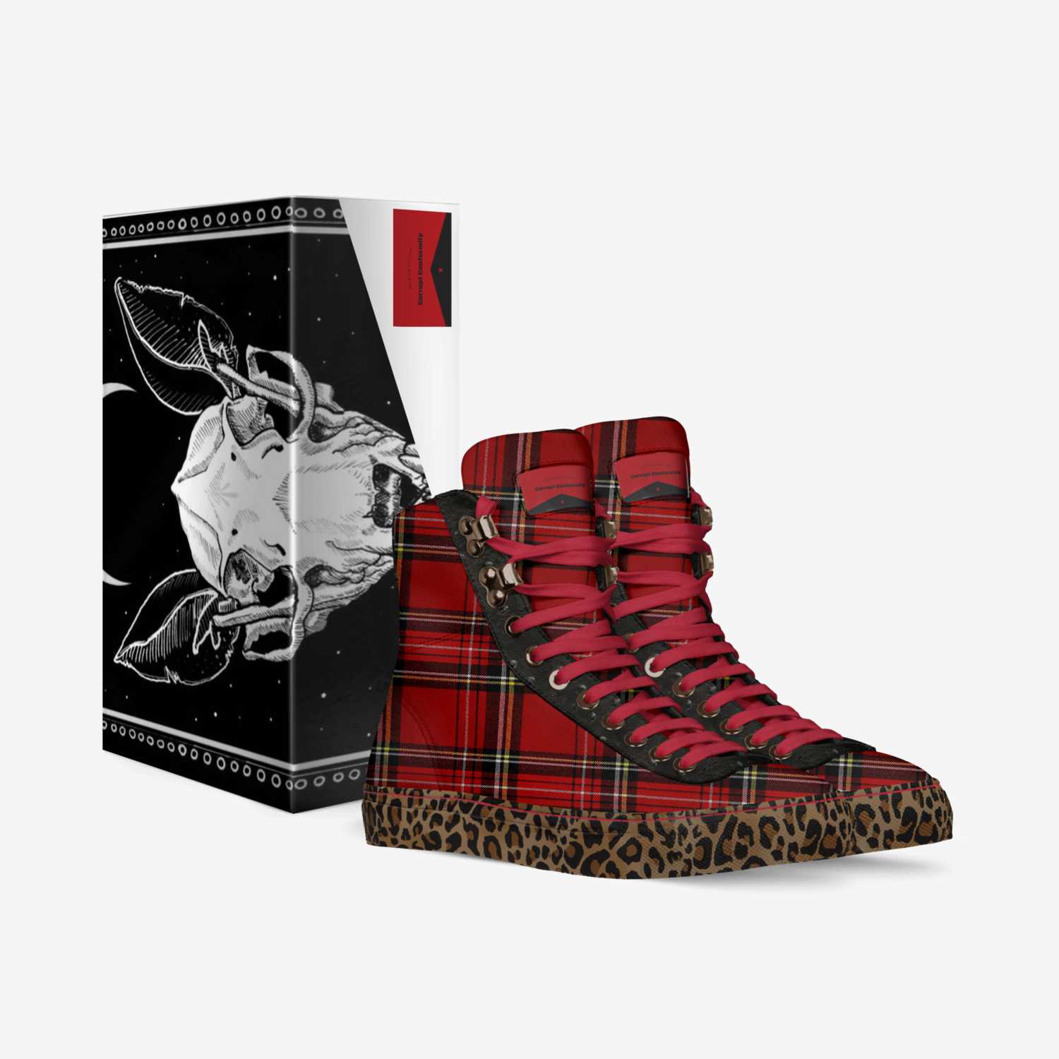 Preditor custom made in Italy shoes by Skye L Cloward | Box view
