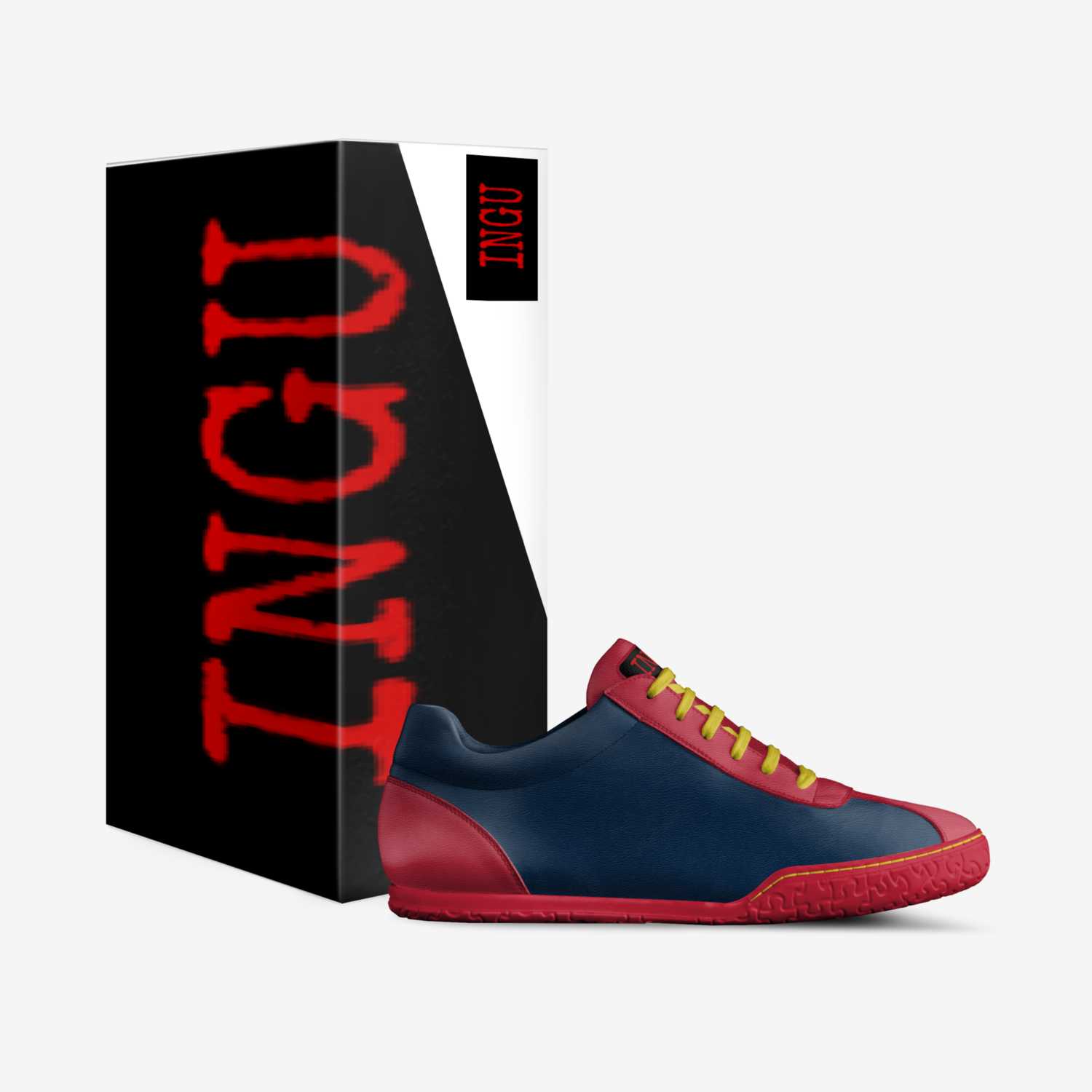 INGU custom made in Italy shoes by Tyrese Payeton | Box view