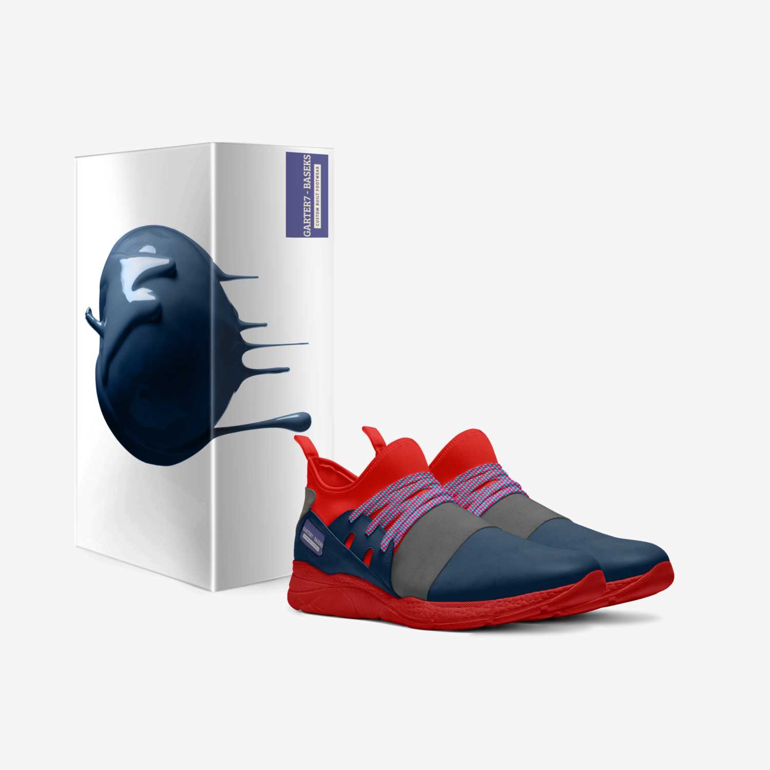 GARTER7 - BASEKS custom made in Italy shoes by La Monti F.n. Coe | Box view