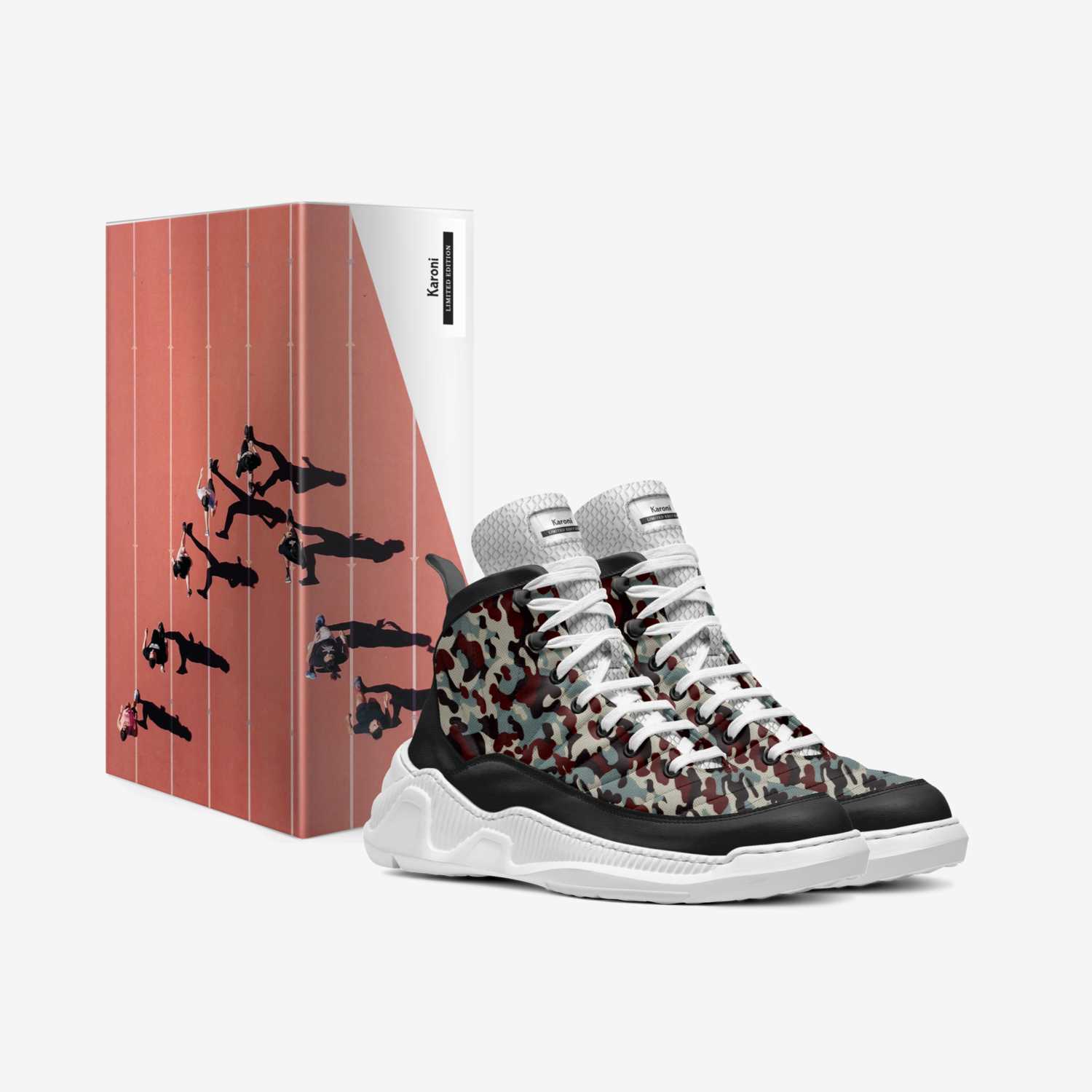 Karoni custom made in Italy shoes by Ighofimoni Joshua | Box view