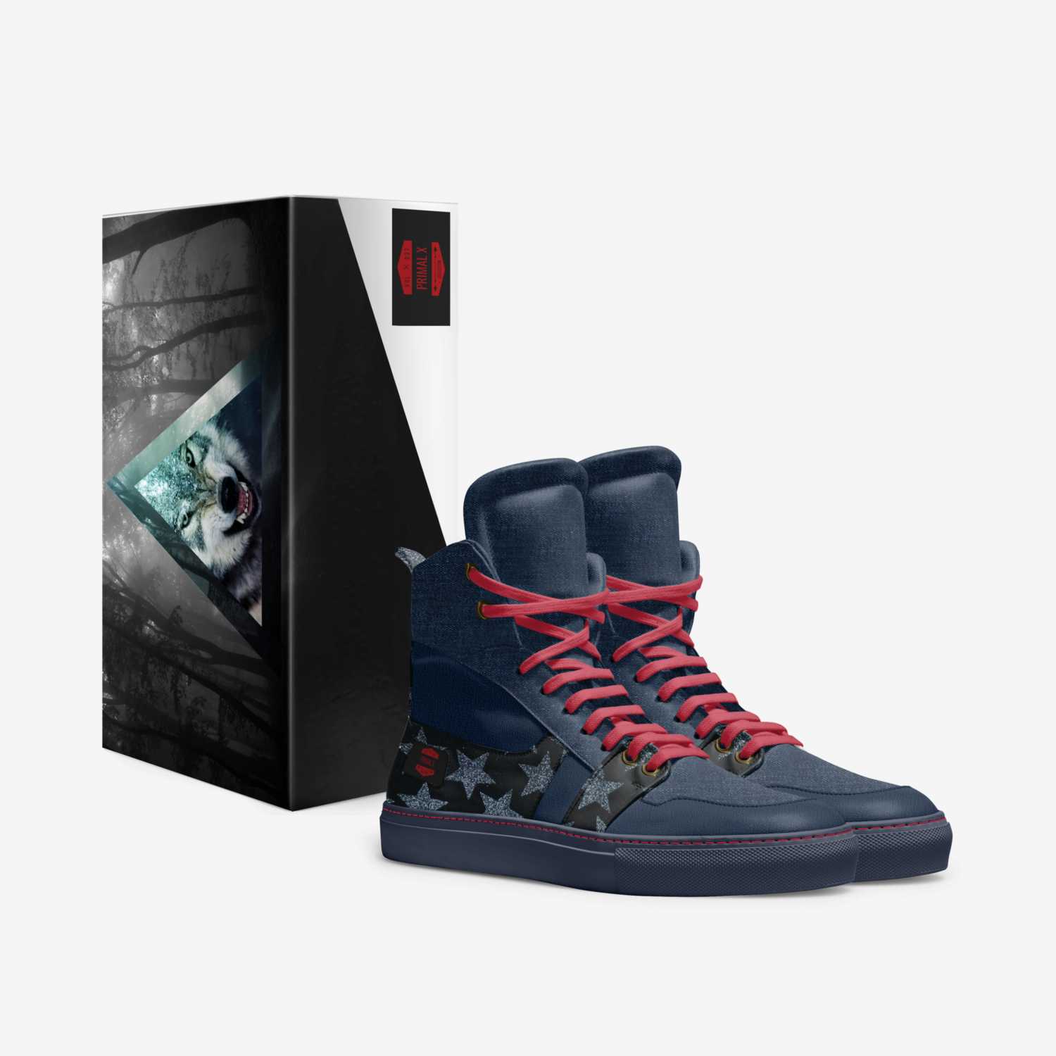 Primal X custom made in Italy shoes by Red5 Miller | Box view