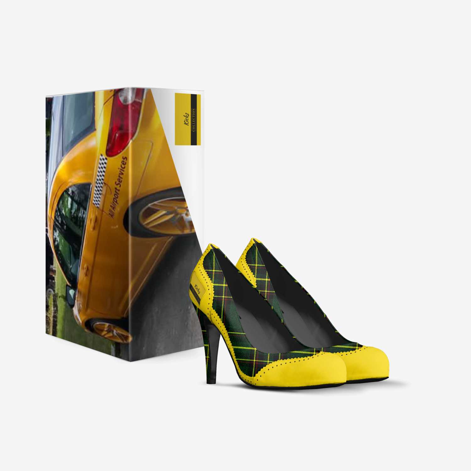 Kicks custom made in Italy shoes by Newwindsor Taxi | Box view