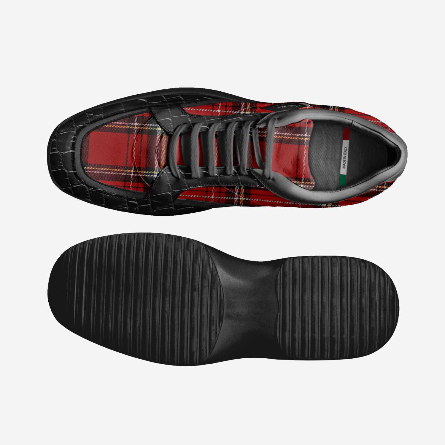 R3 Frankenstein custom made in Italy shoes by Ira J Roberson | Top view