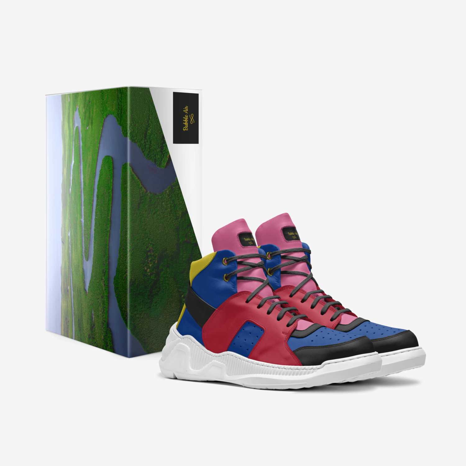 Bubble Air custom made in Italy shoes by Nicholas Mack | Box view