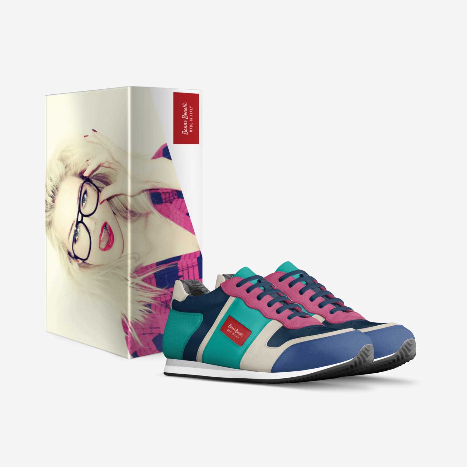 Softees custom made in Italy shoes by Nakiya Bennett | Box view