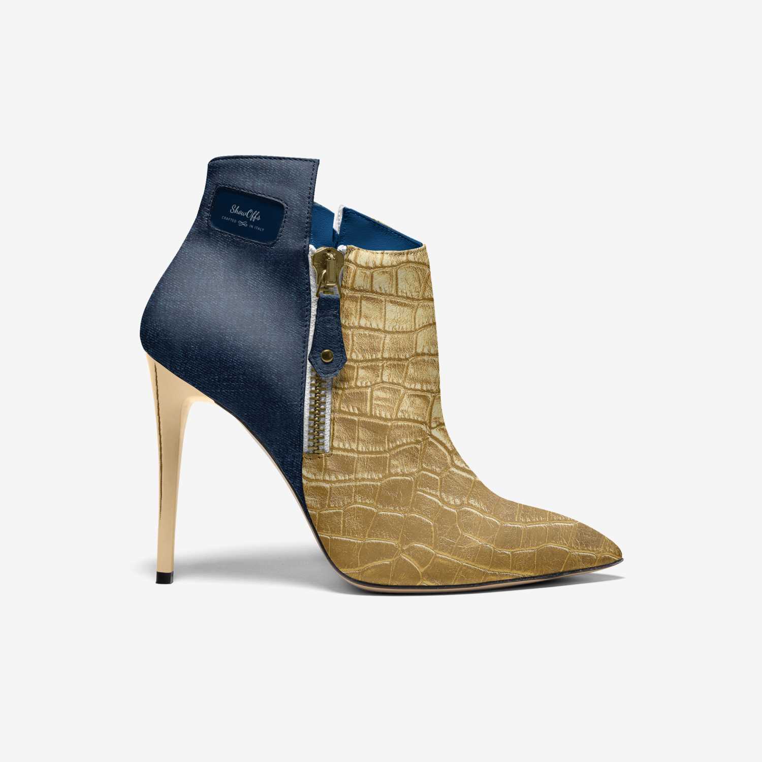 ShowOffs custom made in Italy shoes by Paul Williams Jr | Side view