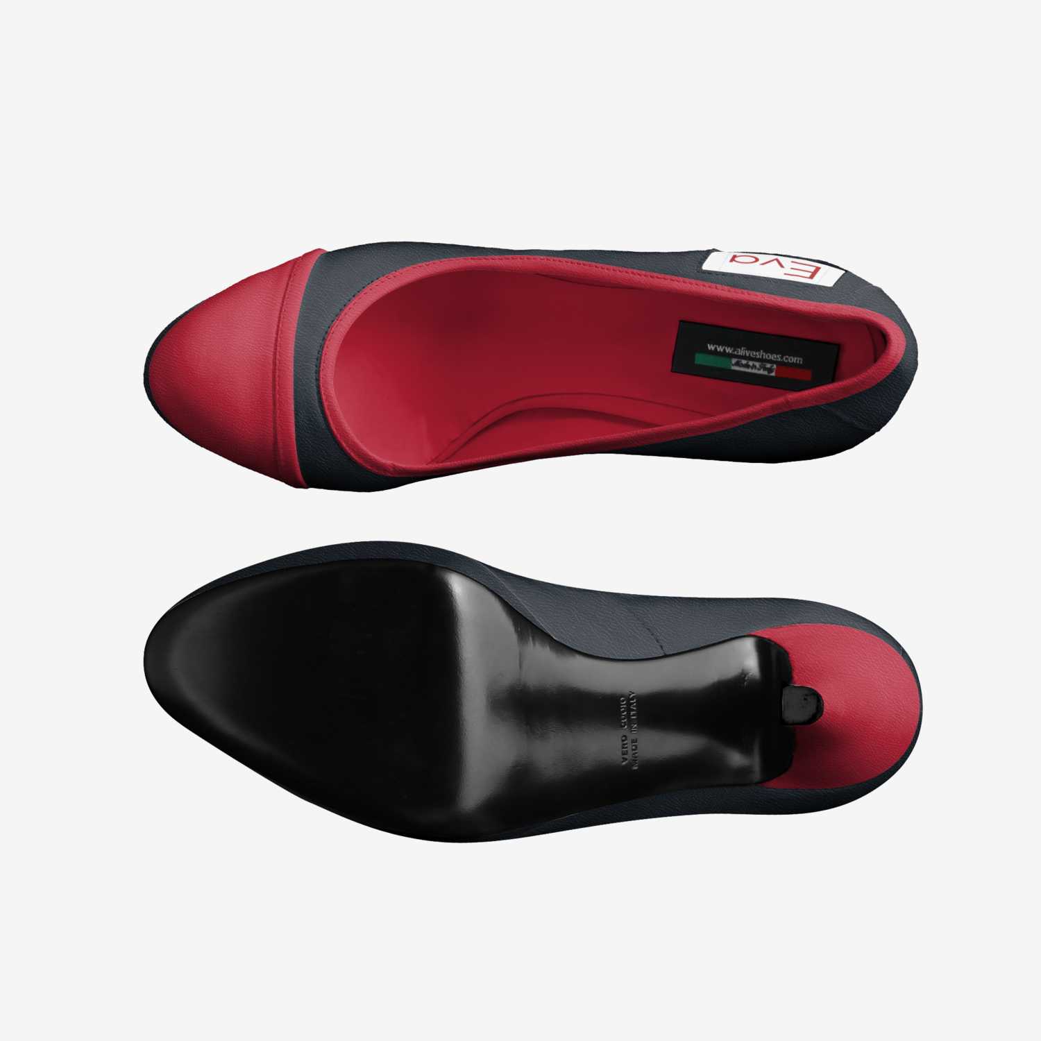 Eva custom made in Italy shoes by Behfghjghg Hghfgf | Top view